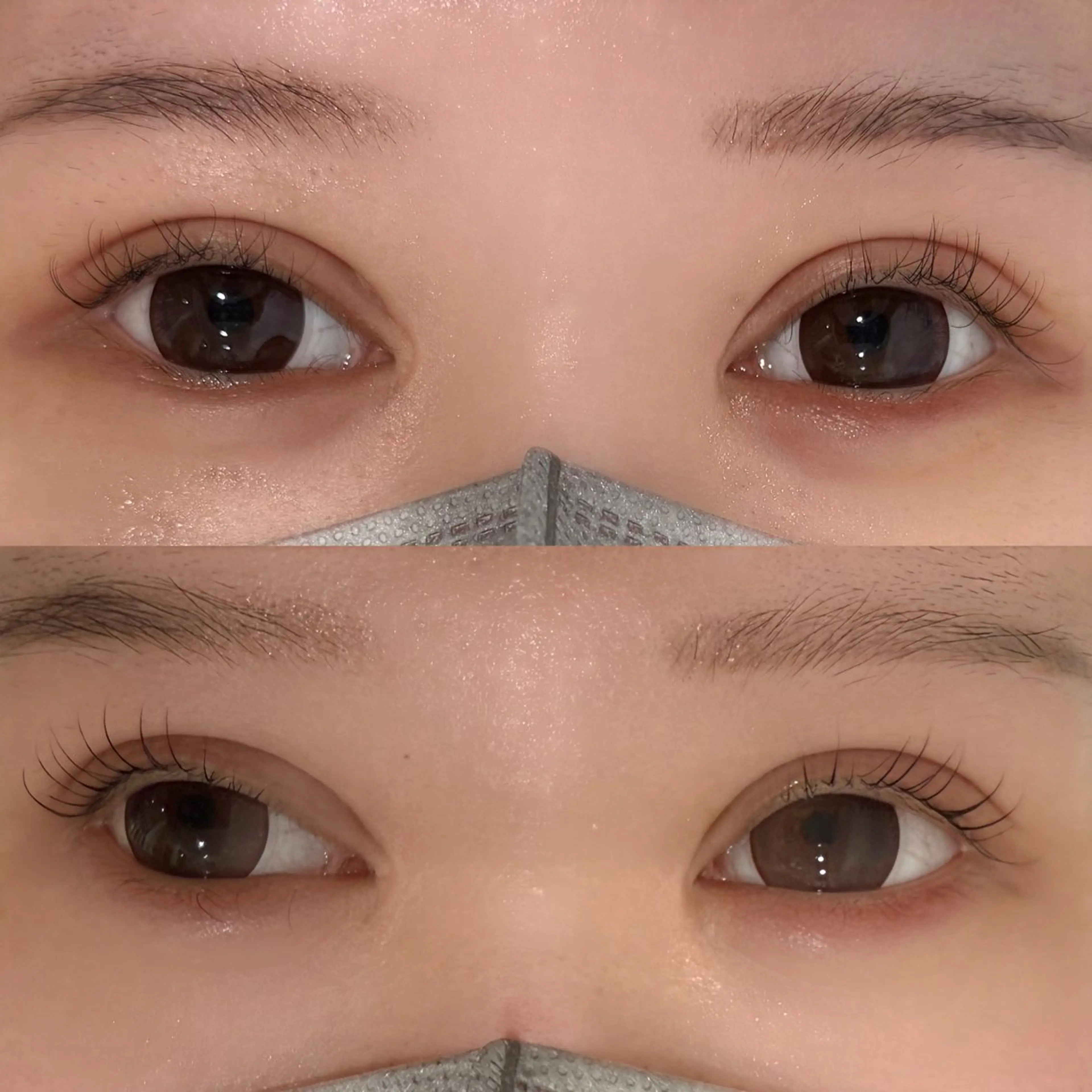 マツエク・マツパ Cカール 一重×まつ毛パーマ マツパ franfika かりごめのマツエク・マツパデザイン