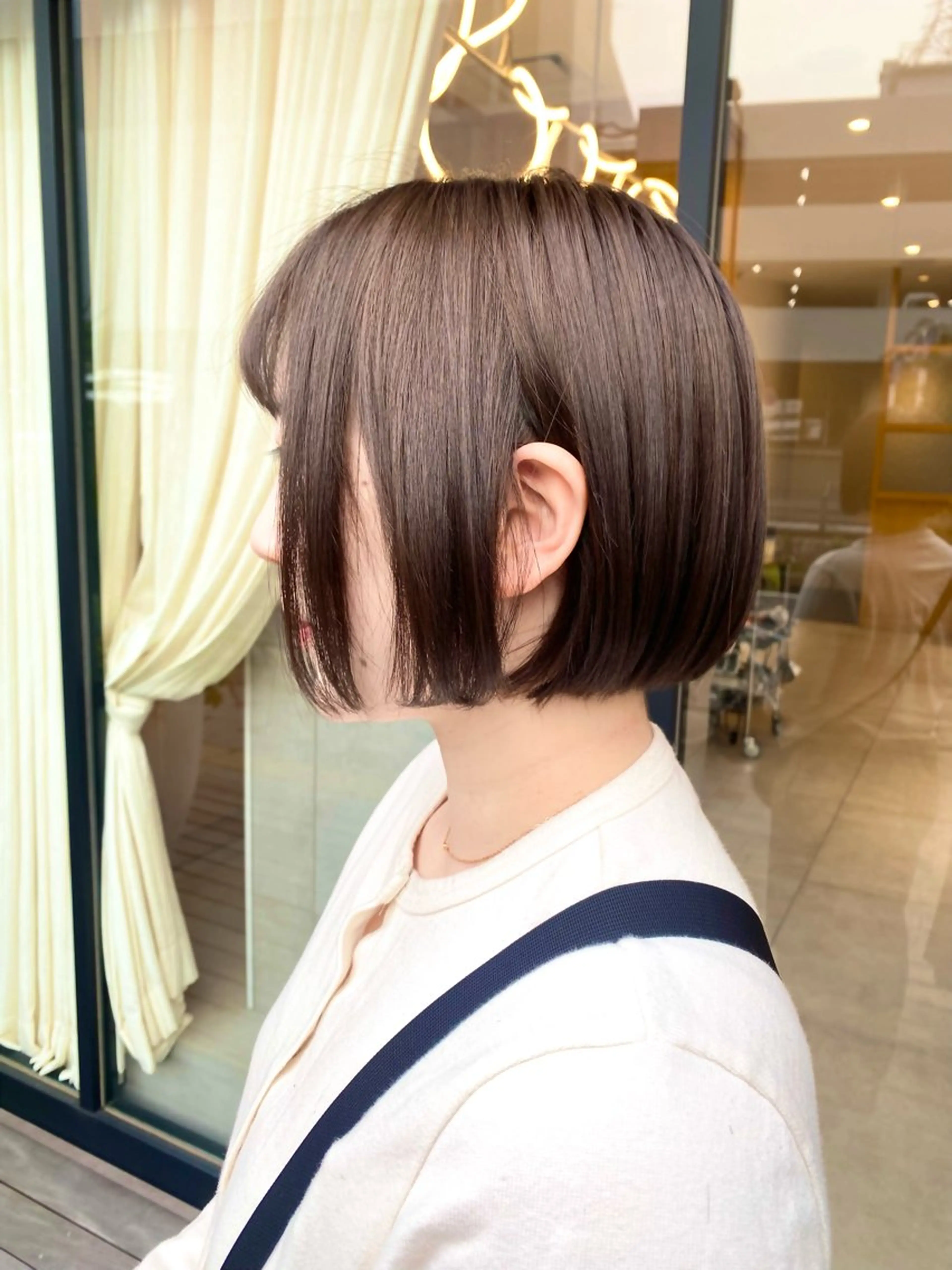 ショート カラー 艶髪🌟髪質改善✨ Zinaヤマダ チサのヘアスタイル