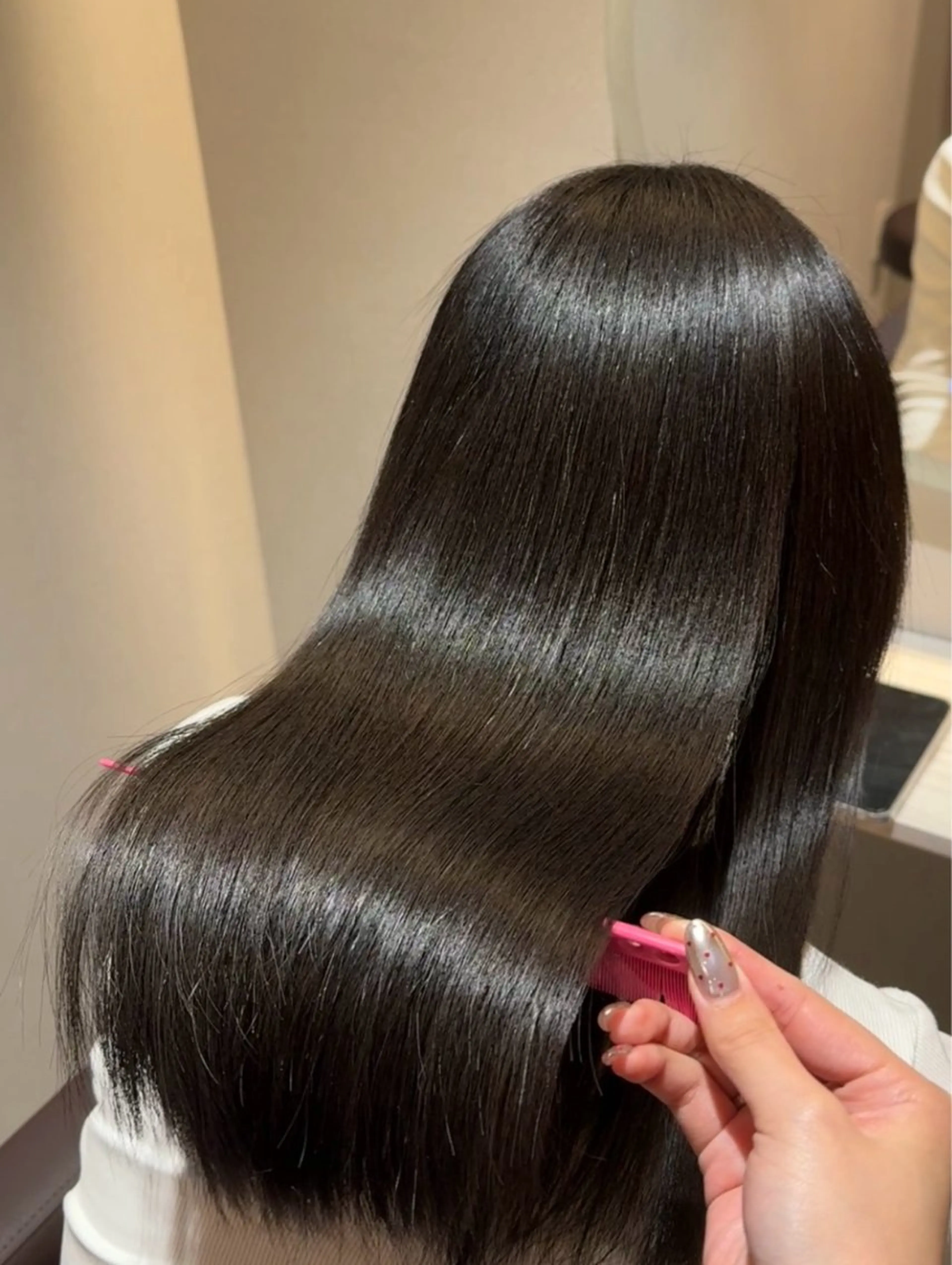 セミロング カラー 大人っぽ透明感カラー 🥂/ mayuのヘアスタイル