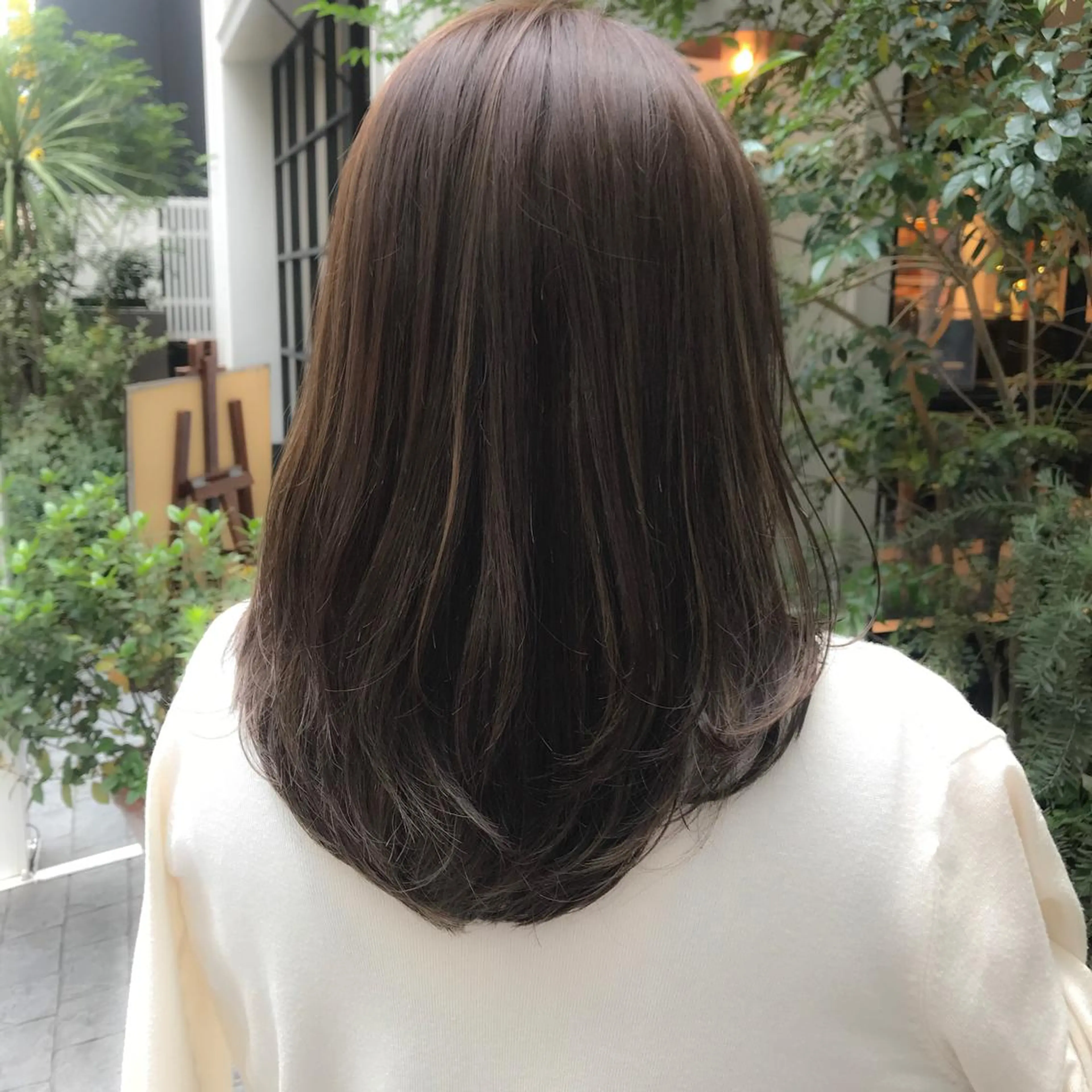 ミディアム ヘアカラー トリートメント LOMA🇰🇷 銀座クボタのヘアスタイル