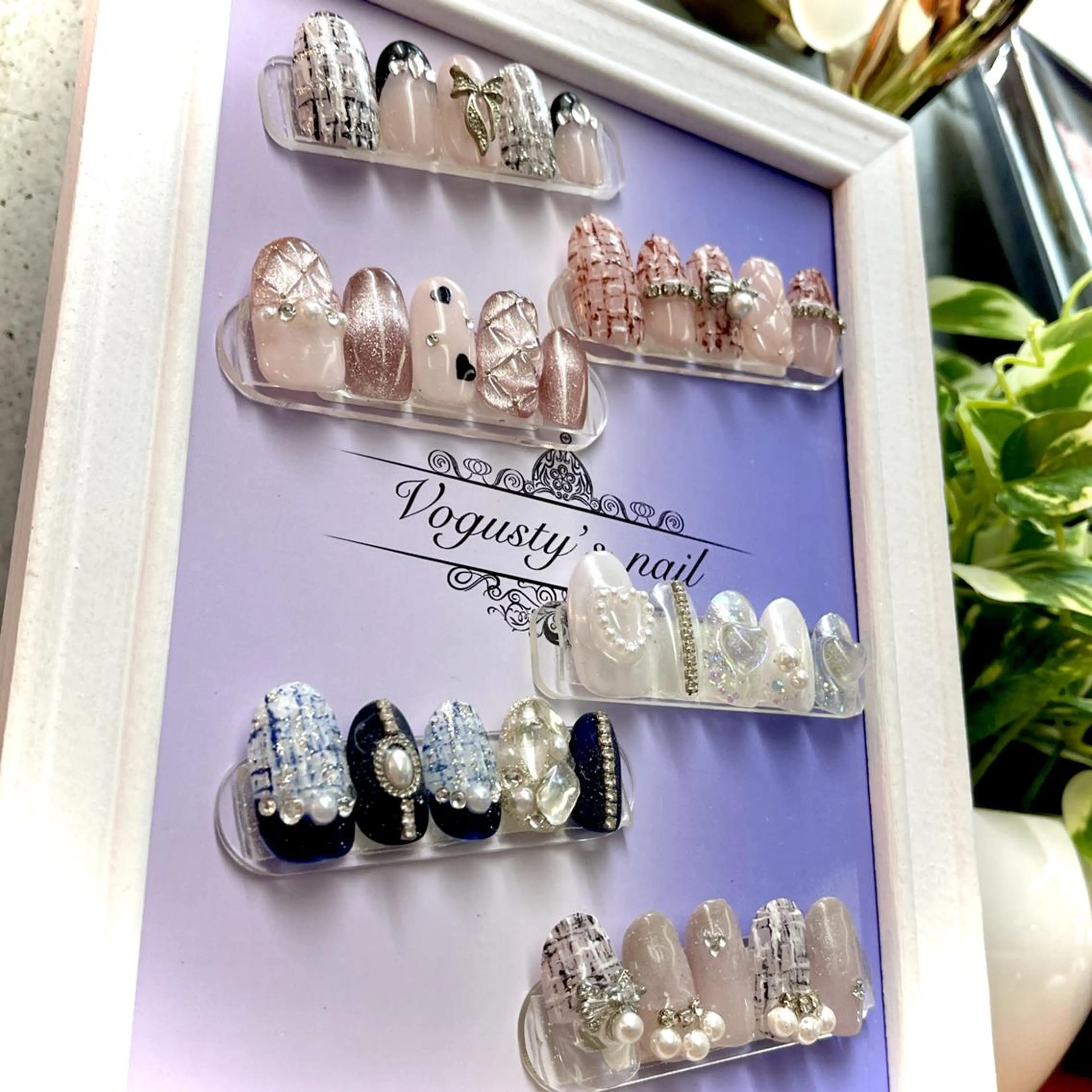 ネイル 黒川 舞のネイルデザイン