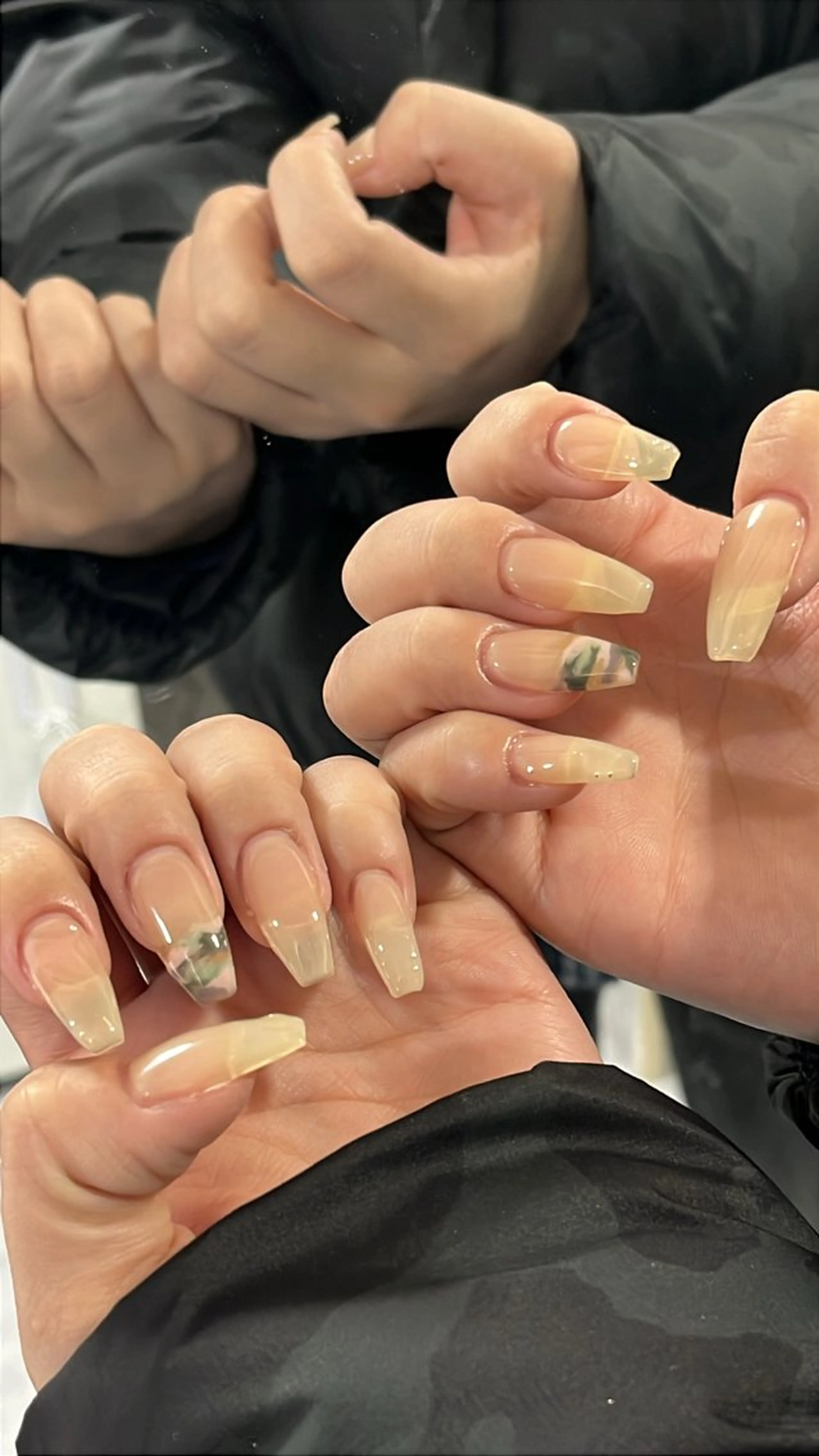 ネイル ワンカラーネイル ハンドネイル NailByua 武蔵新城徒歩4分のネイルデザイン