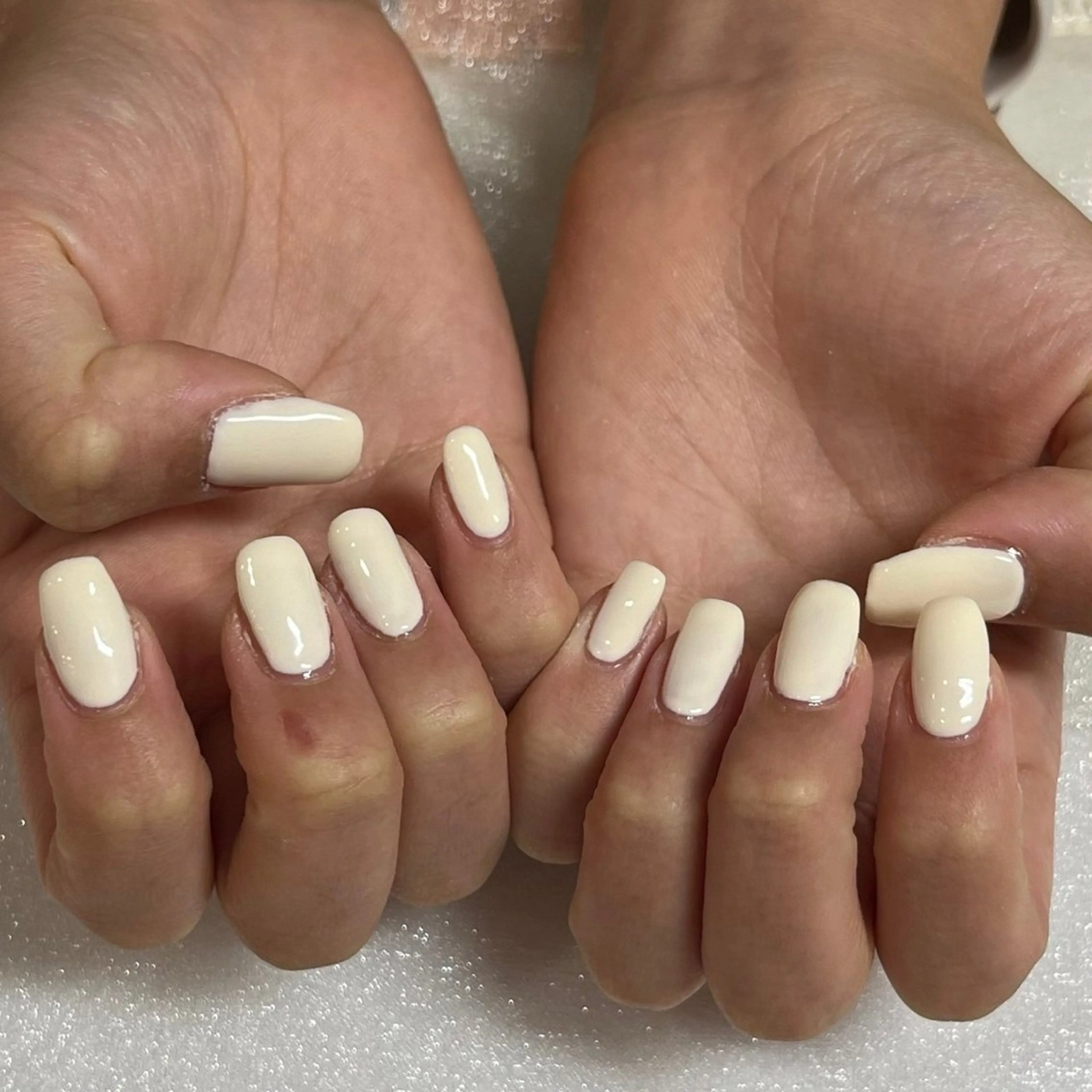 ネイル 長さ出し ジェルネイル ワンカラーネイル altino nailgardenのネイルデザイン