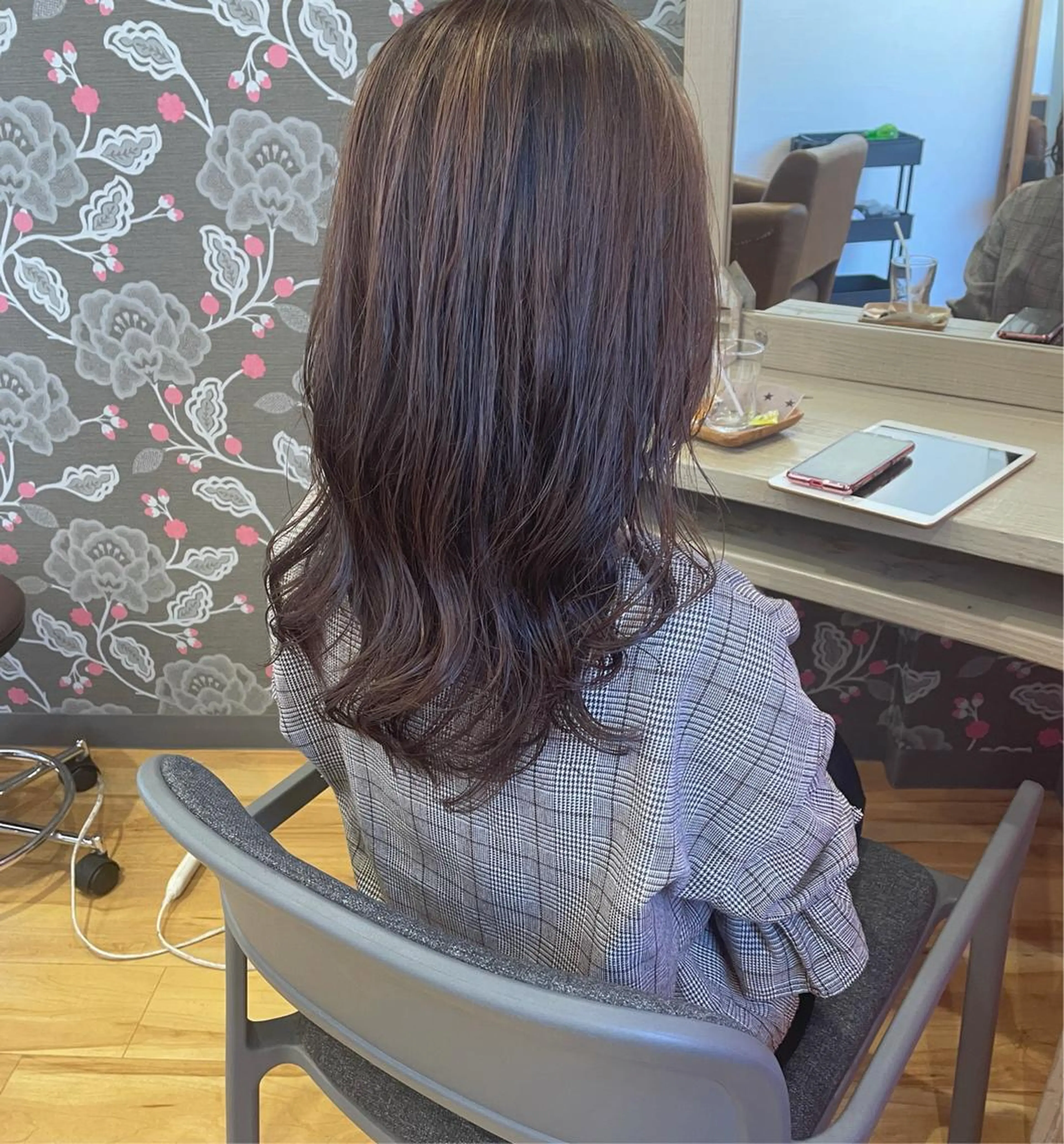 ロング パーマ ニュアンスパーマ 北九州美容室 🕊️わかな✂︎のヘアスタイル