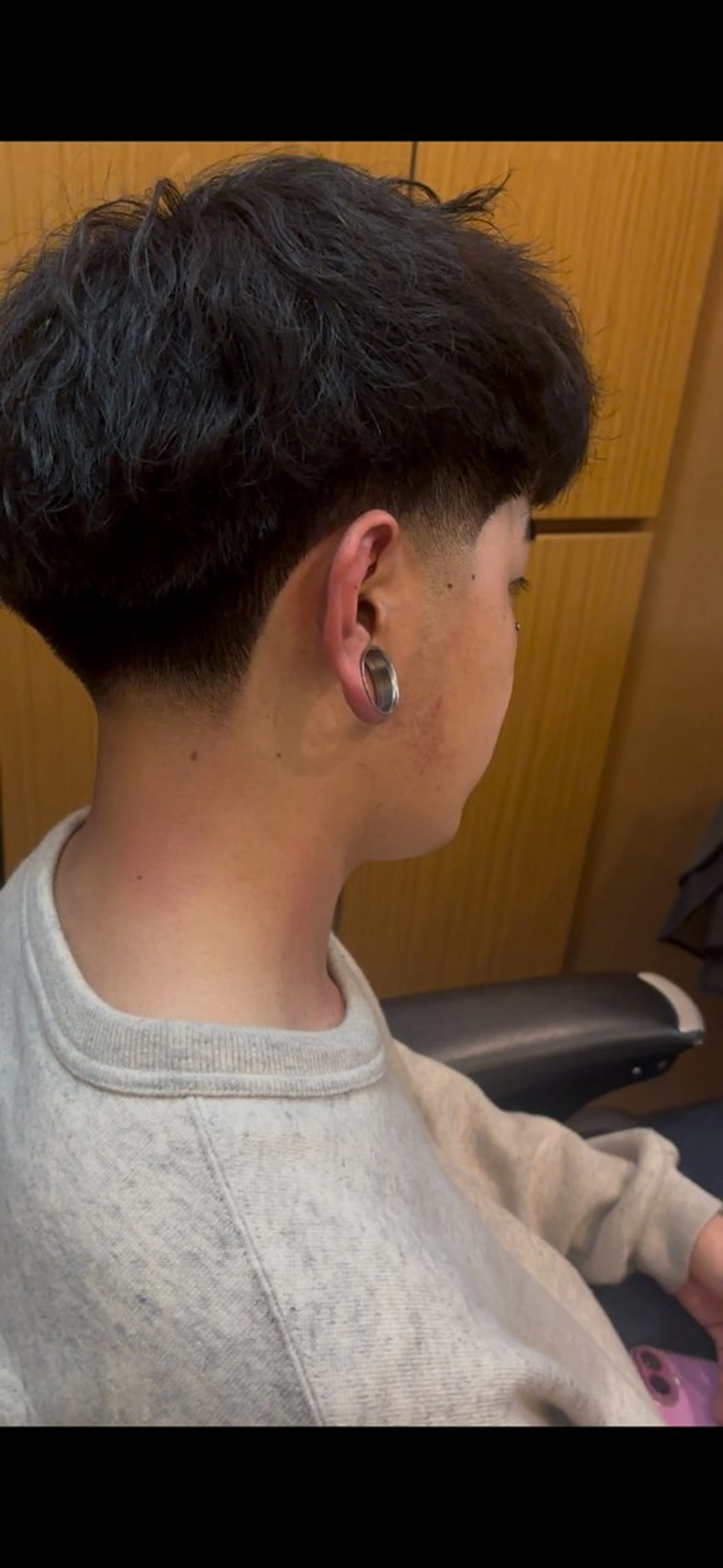 ミディアム メンズ カット ヒロ銀座所属・生城山 大輝のヘアスタイル