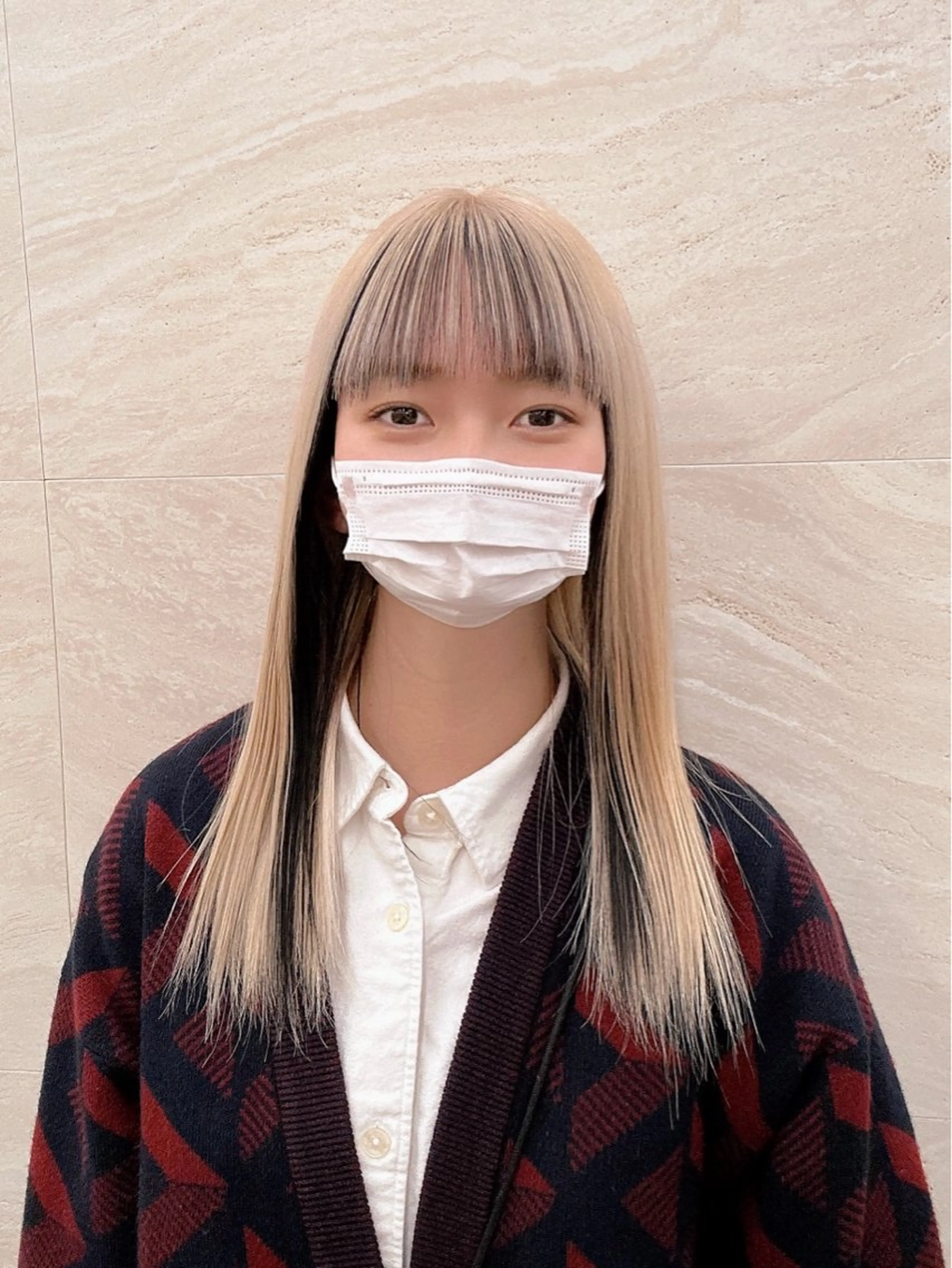 ロング カラー 髪質改善⌇﻿透明感 カラー⌇﻿川上葵のヘアスタイル