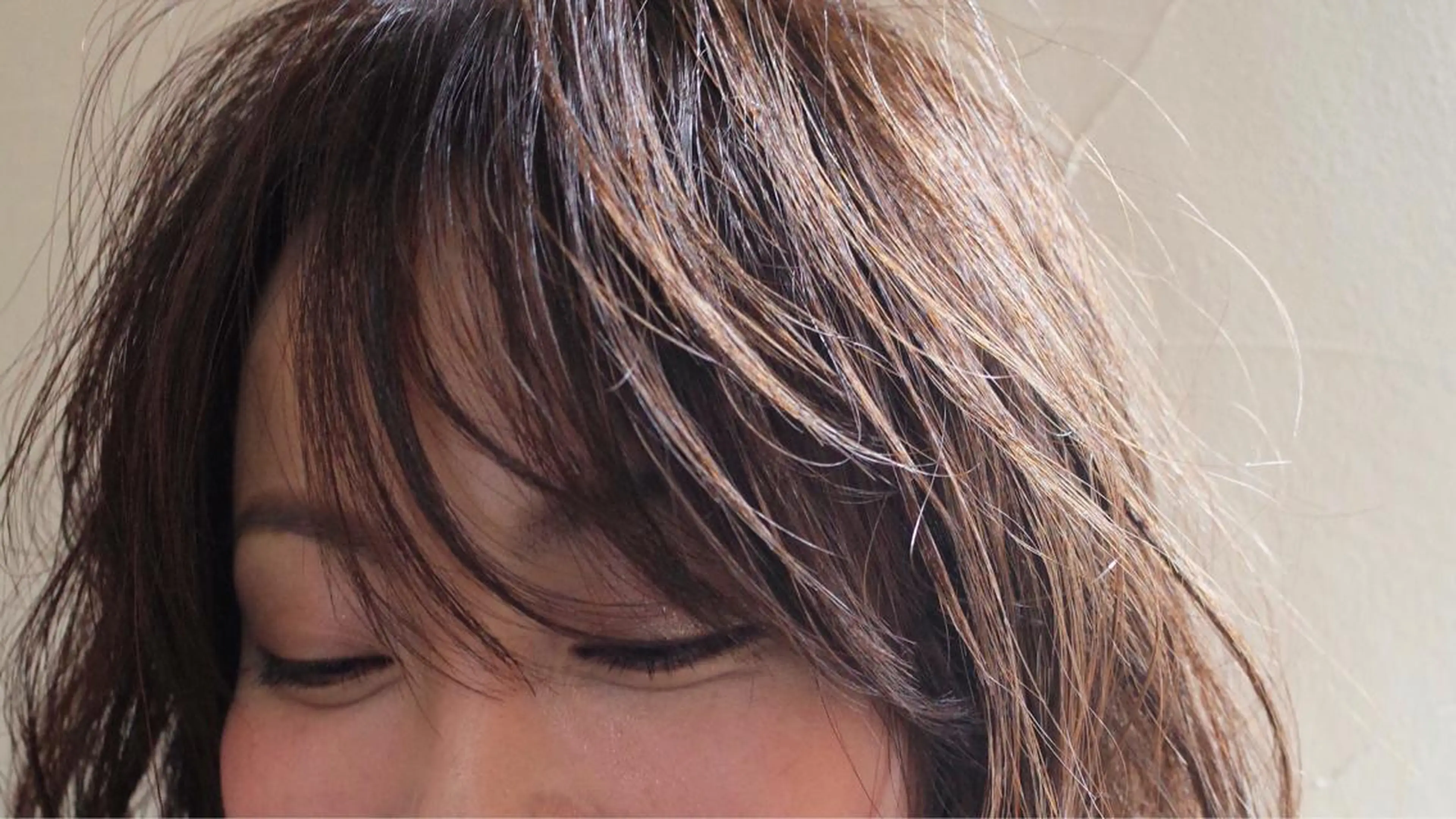 ミディアム カラー パーマ 当日予約🆗✂︎ ウエモト　タクのヘアスタイル