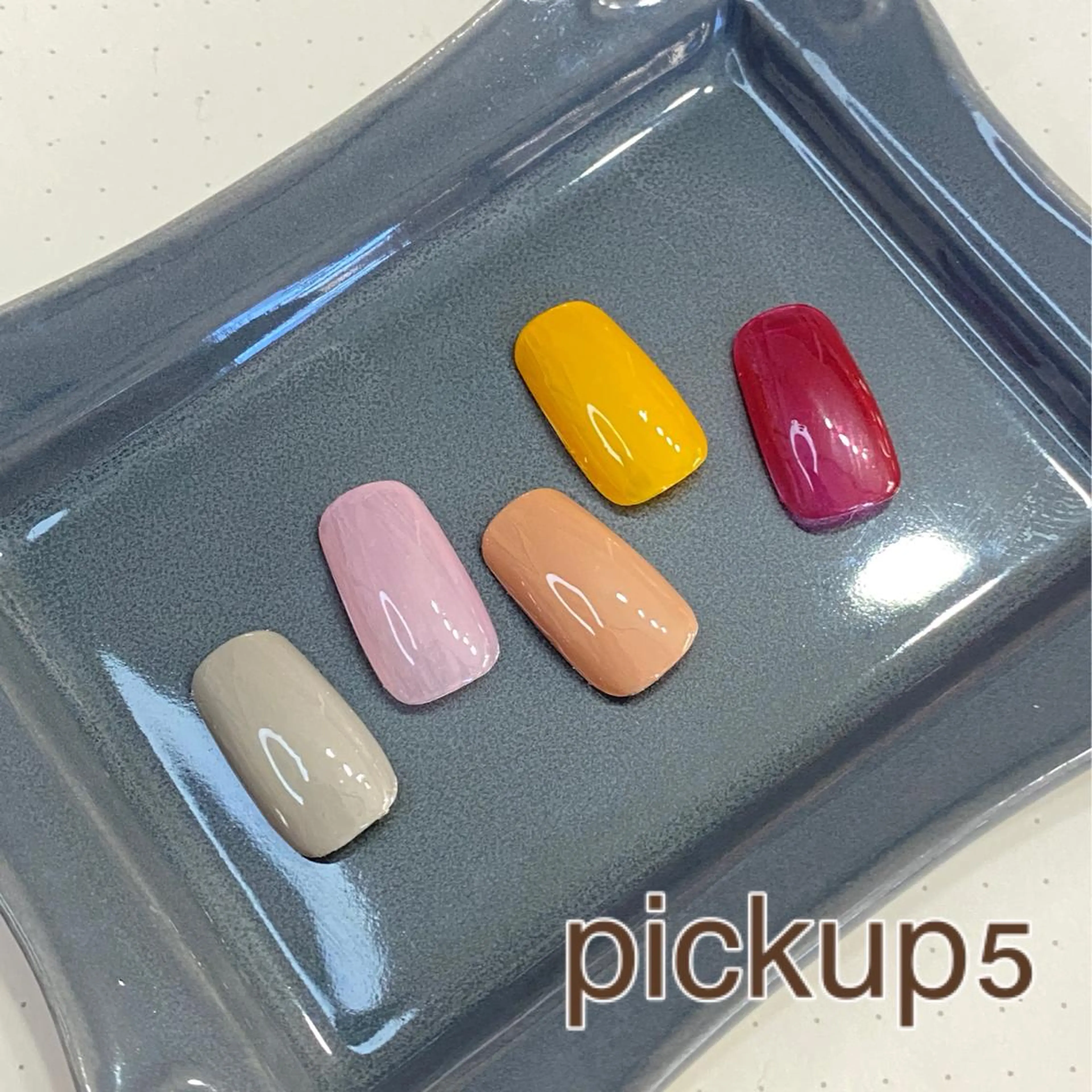 ネイル ワンカラーネイル ネイリスト aicoのネイルデザイン