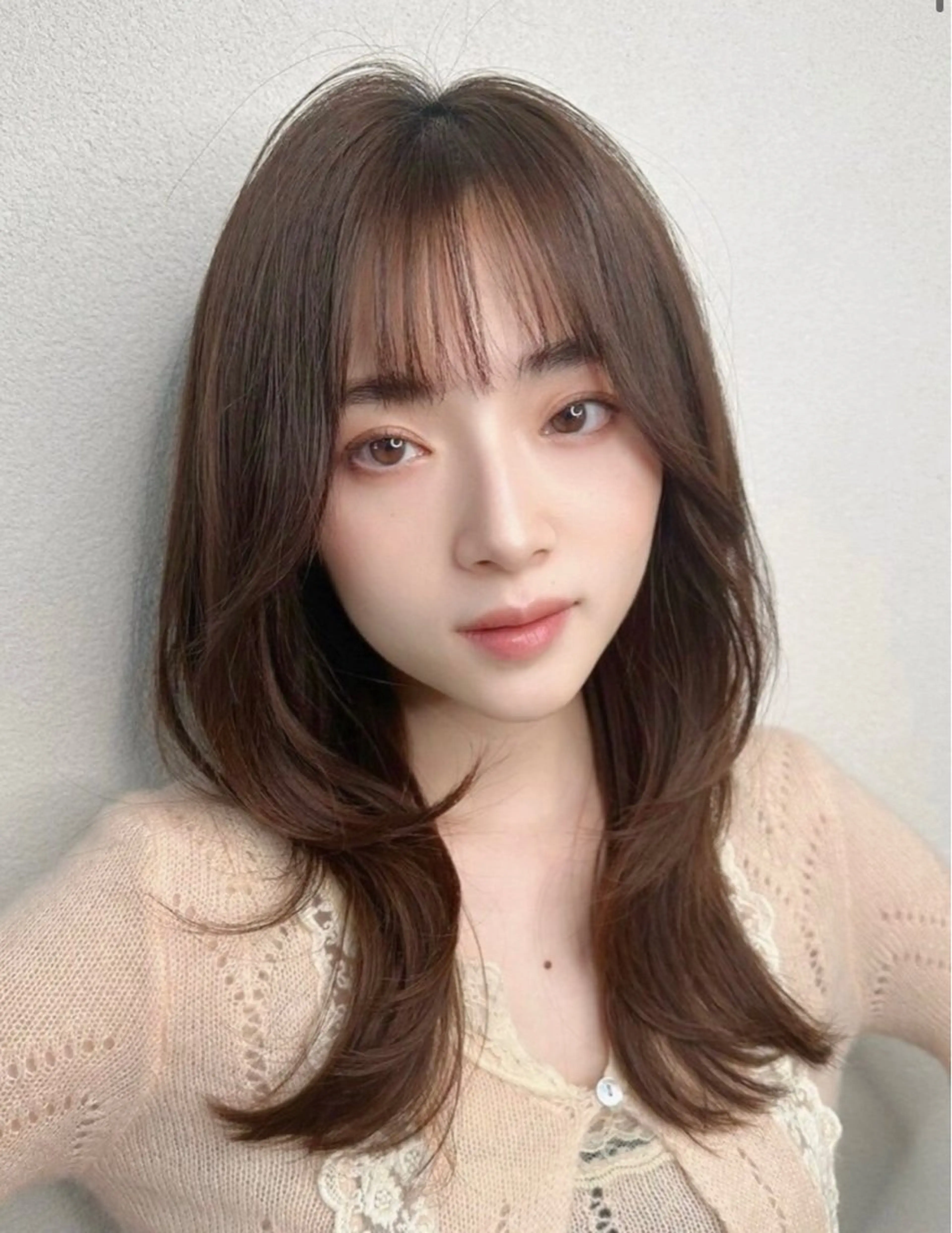 【髪にまとまりが欲しい方!🩷】ケアカラー+髪質改善トリートメント🩷 Refaファインバブル付き!の写真