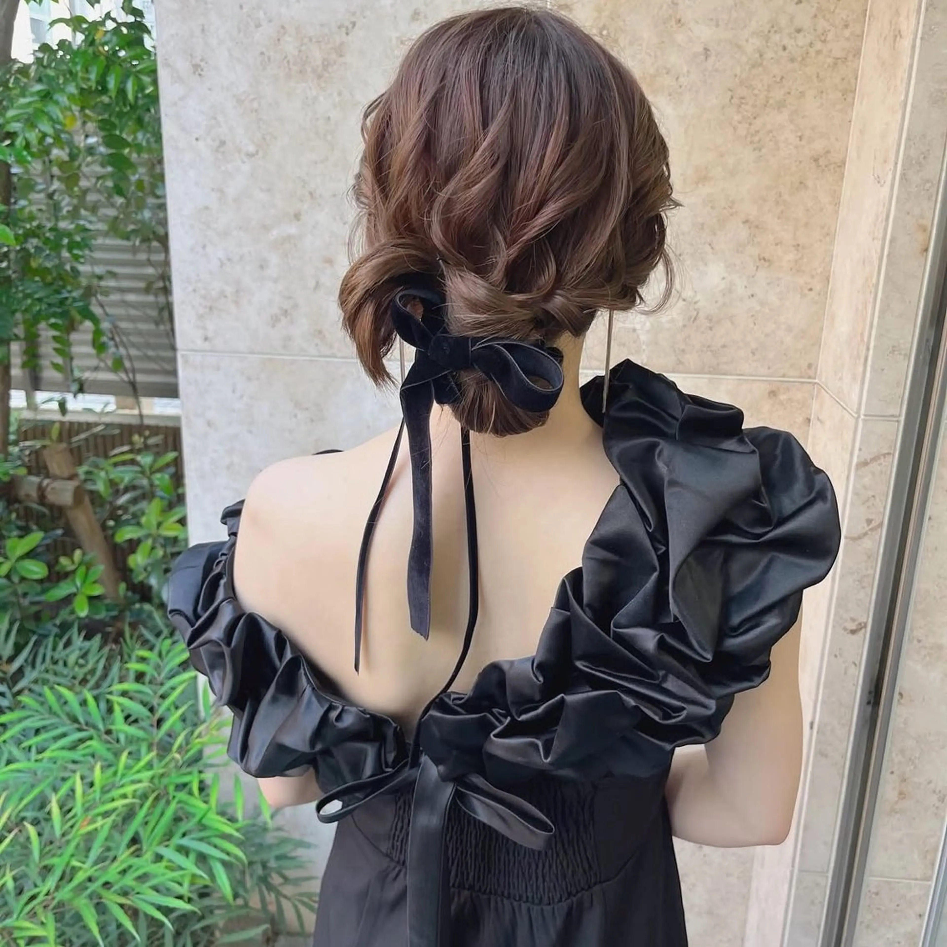 ヘアアレンジ ヘアセット たかや みなみのヘアスタイル