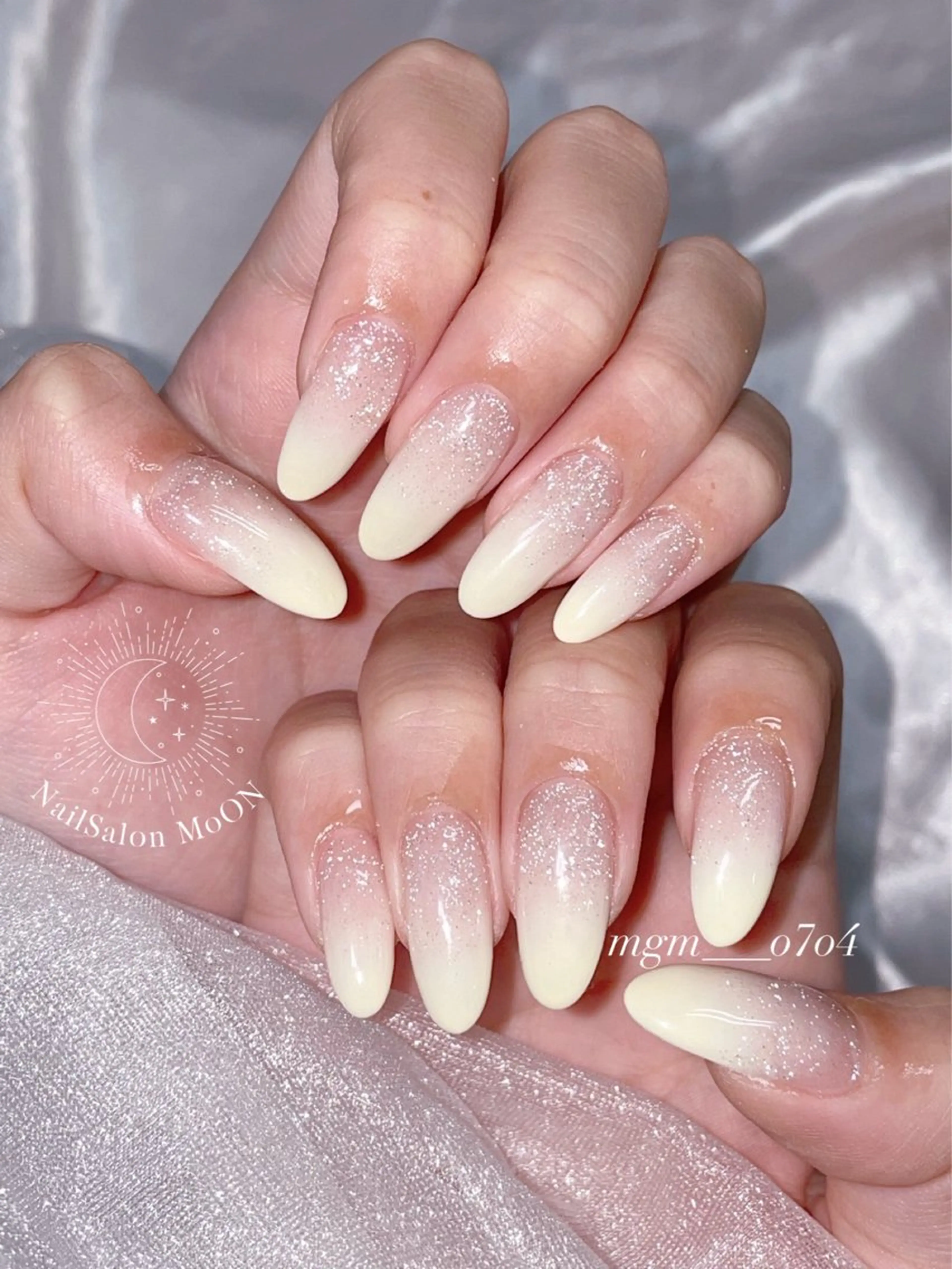 ハンドネイル ハンドケア MoON...❤︎ MeGuのネイルデザイン