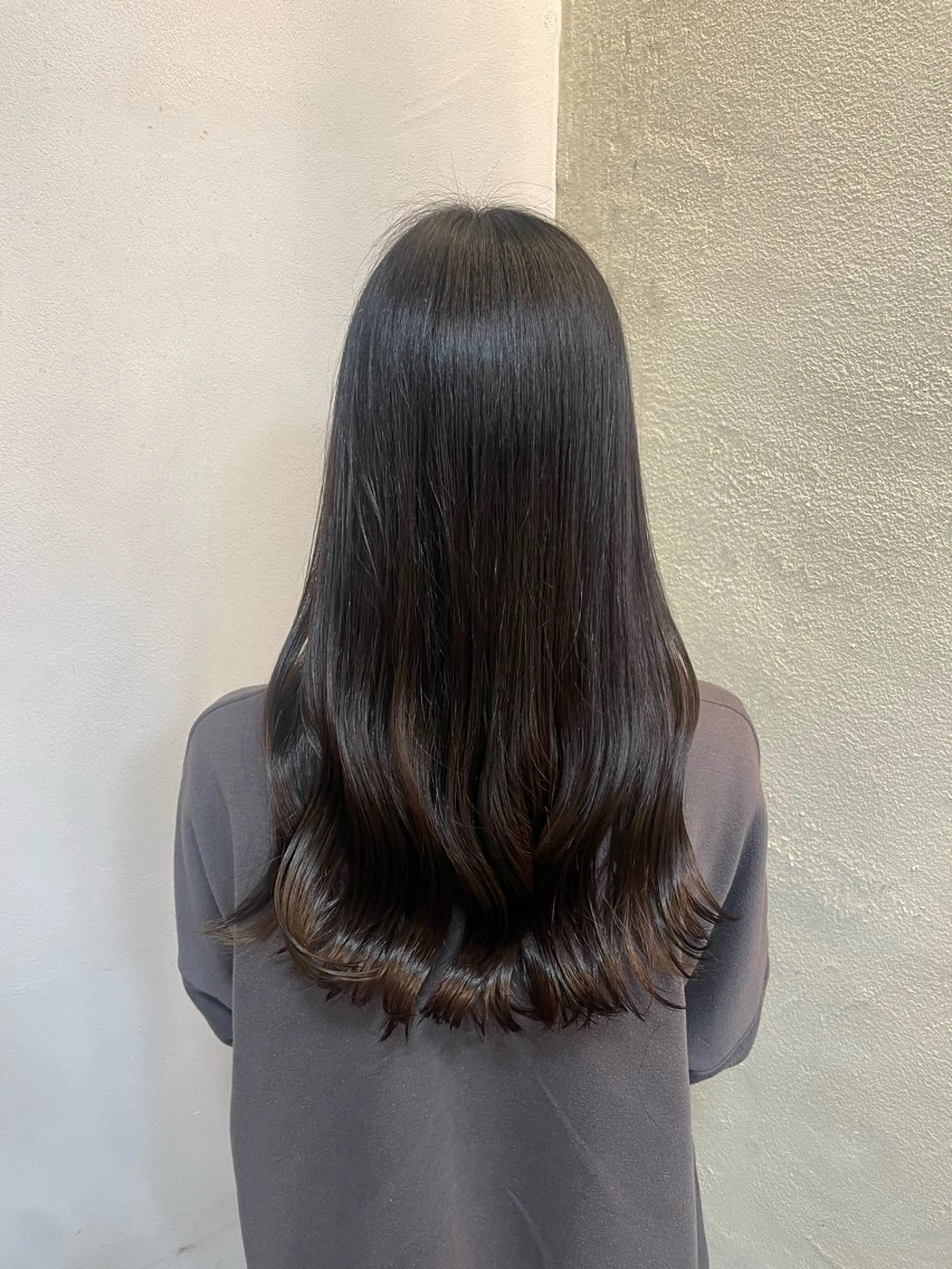 ロング カット 大庭 萌瑚のヘアスタイル