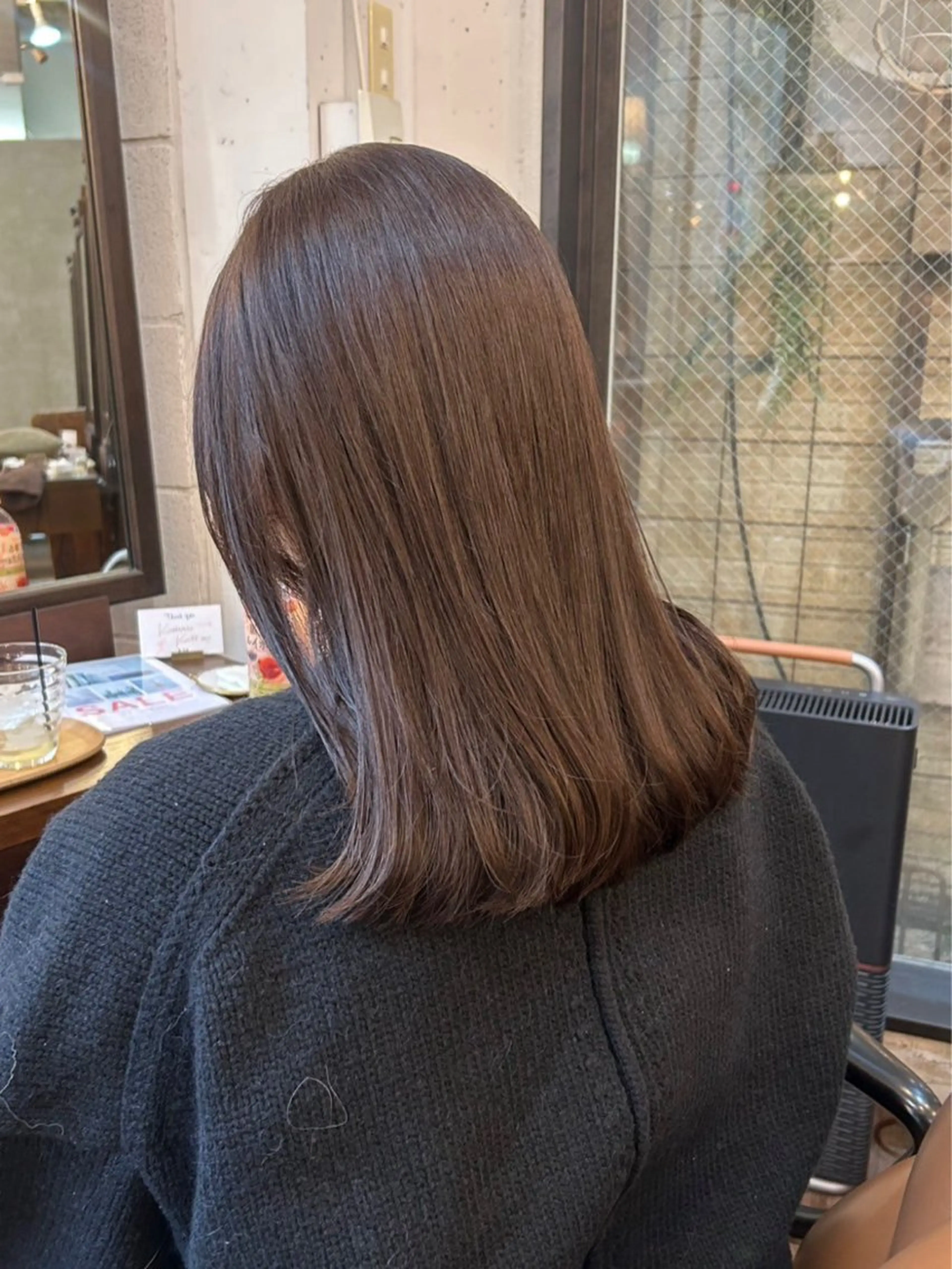 セミロング カラー ヘアアレンジ 原宿/ツヤツヤカラー /🌳カズキのヘアスタイル