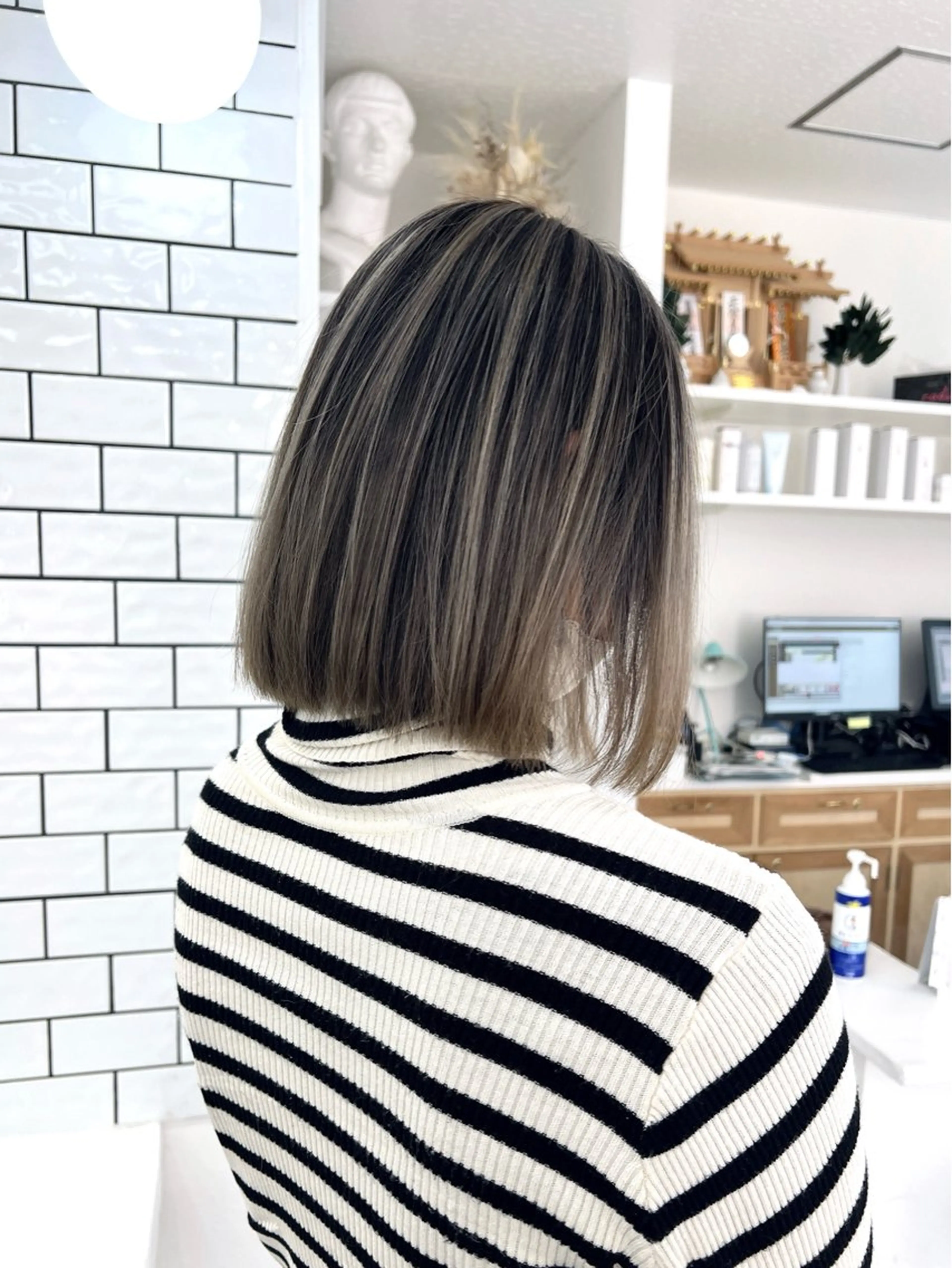 ミディアム カラー カット ヘアカラー トリートメント 【YUIMARL】 TATSUYAのヘアスタイル