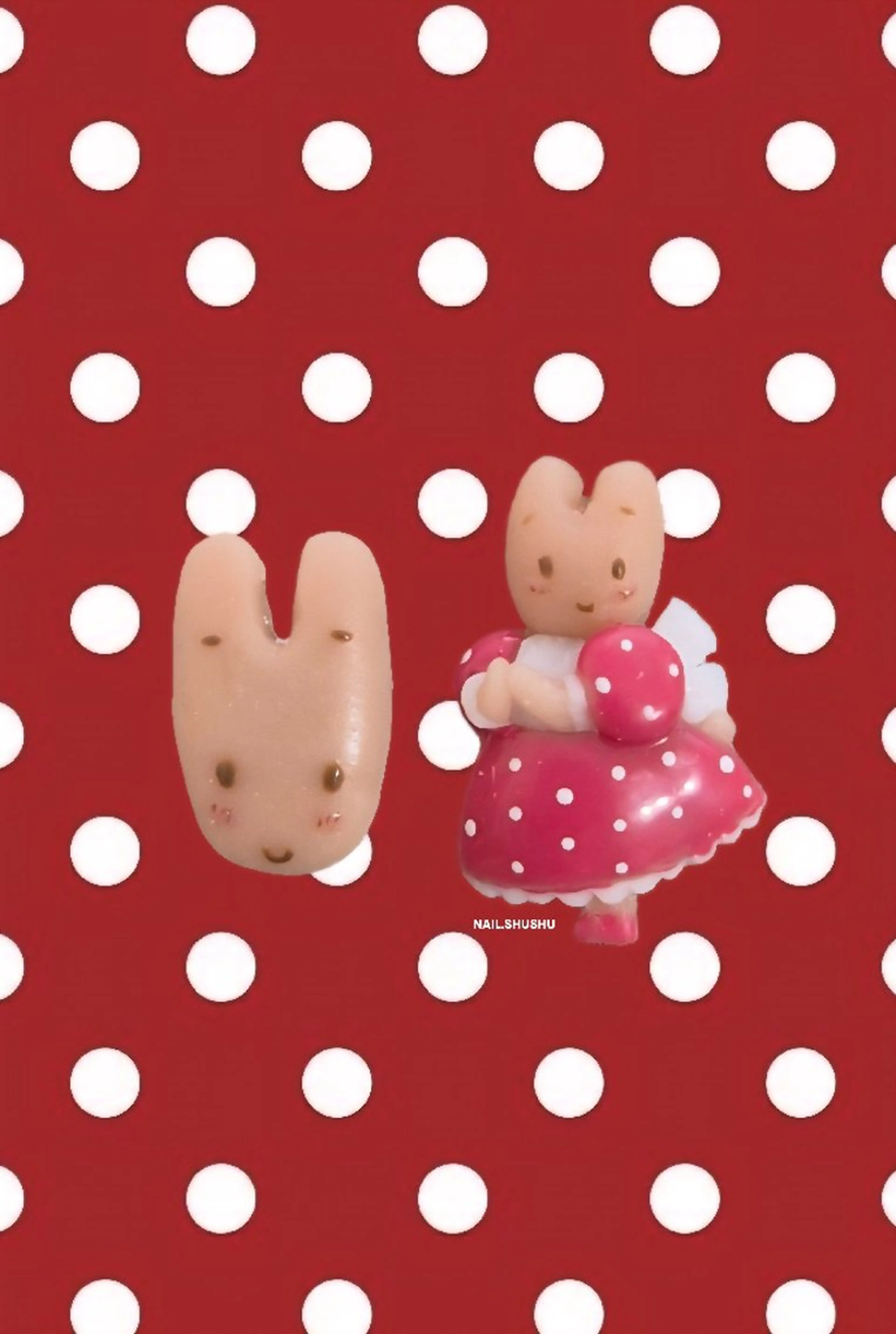 ネイル ハンドネイル 3dパーツ/流行り 👧shushu❤️のネイルデザイン