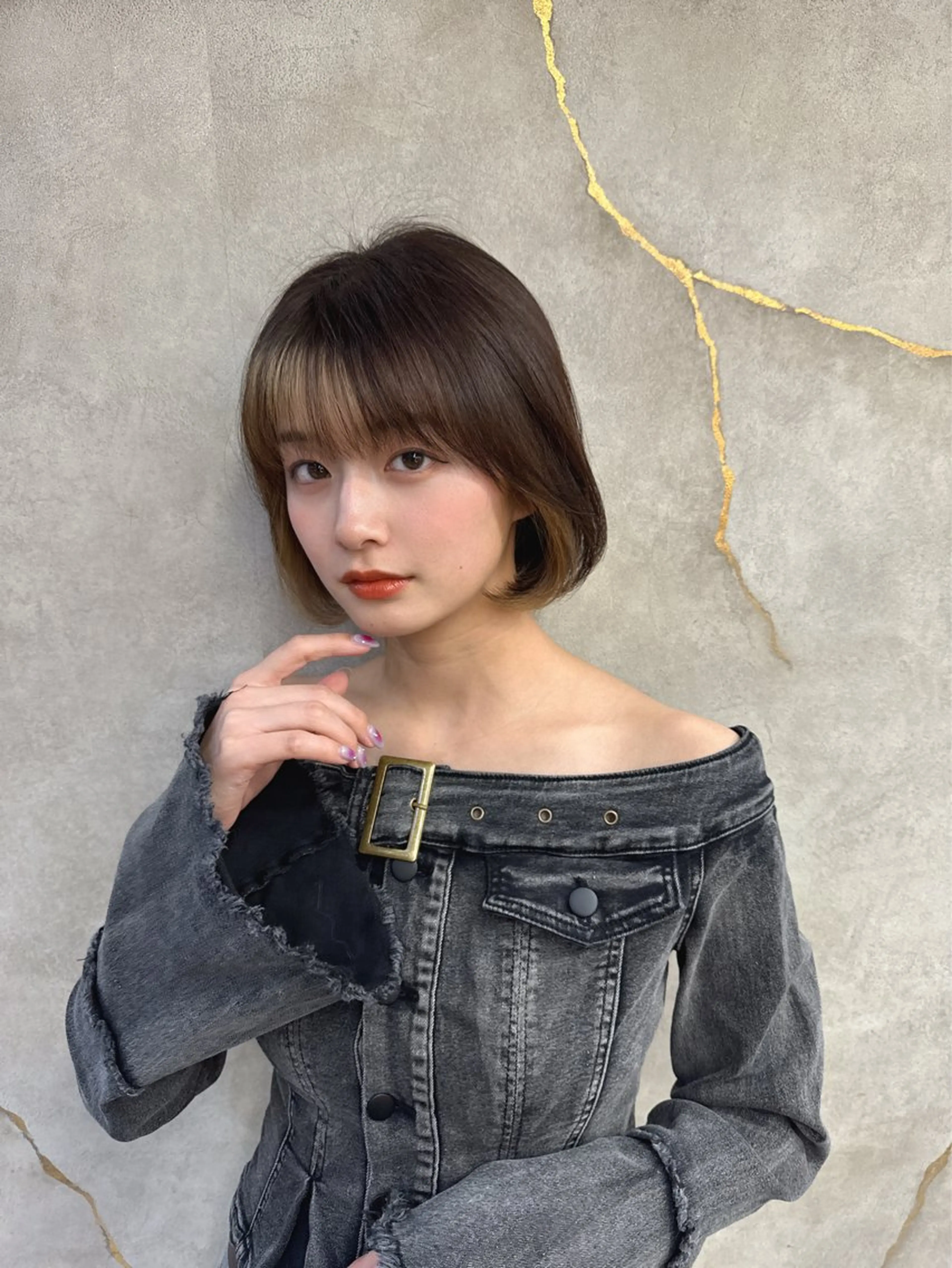 韓国ヘア/美髪矯正/ Haruna🦋のヘアスタイル