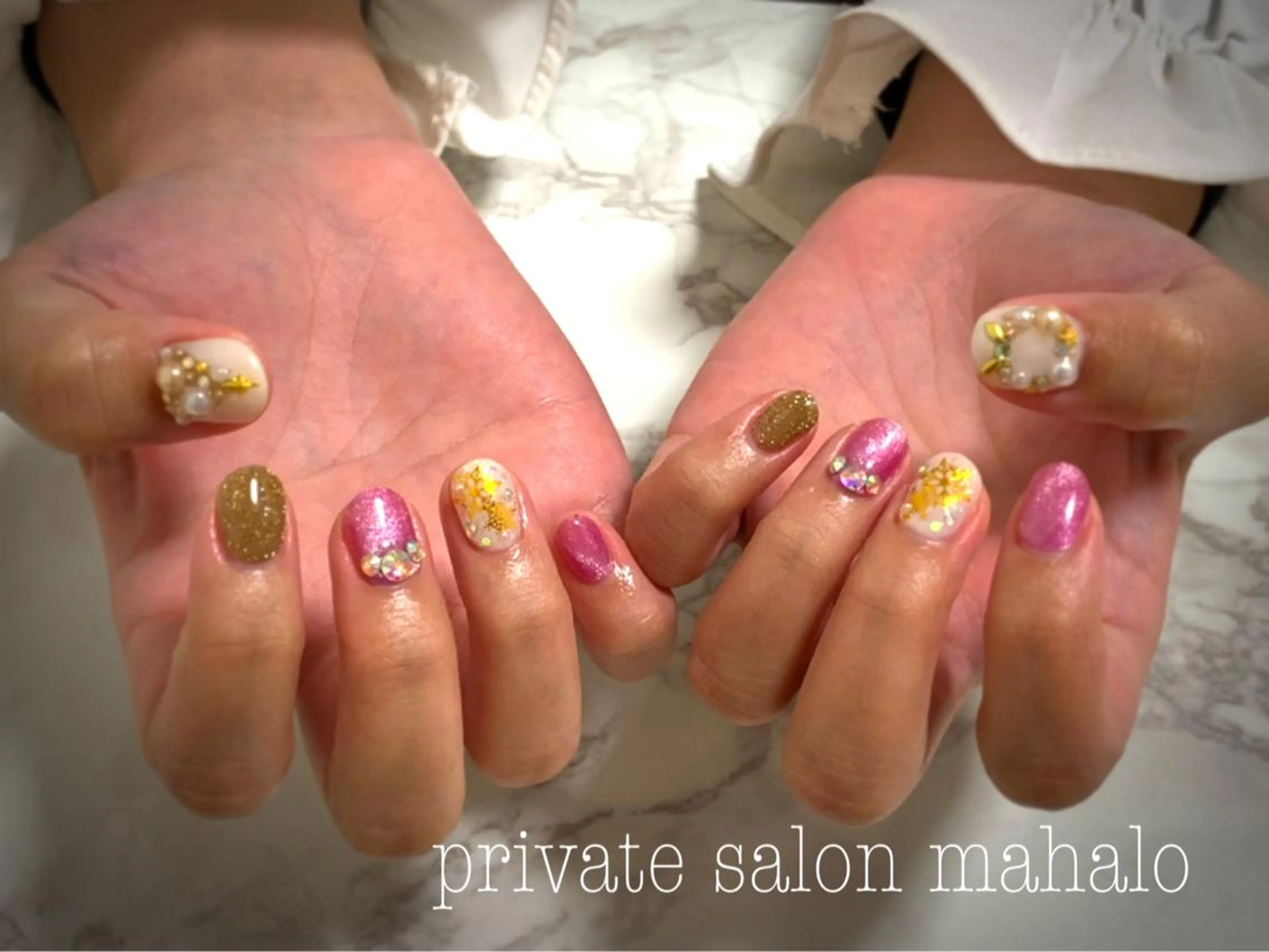 ネイル 冬ネイル クリスマス 💎JADE💎 齊藤沙也香のエステ・リラクイメージ