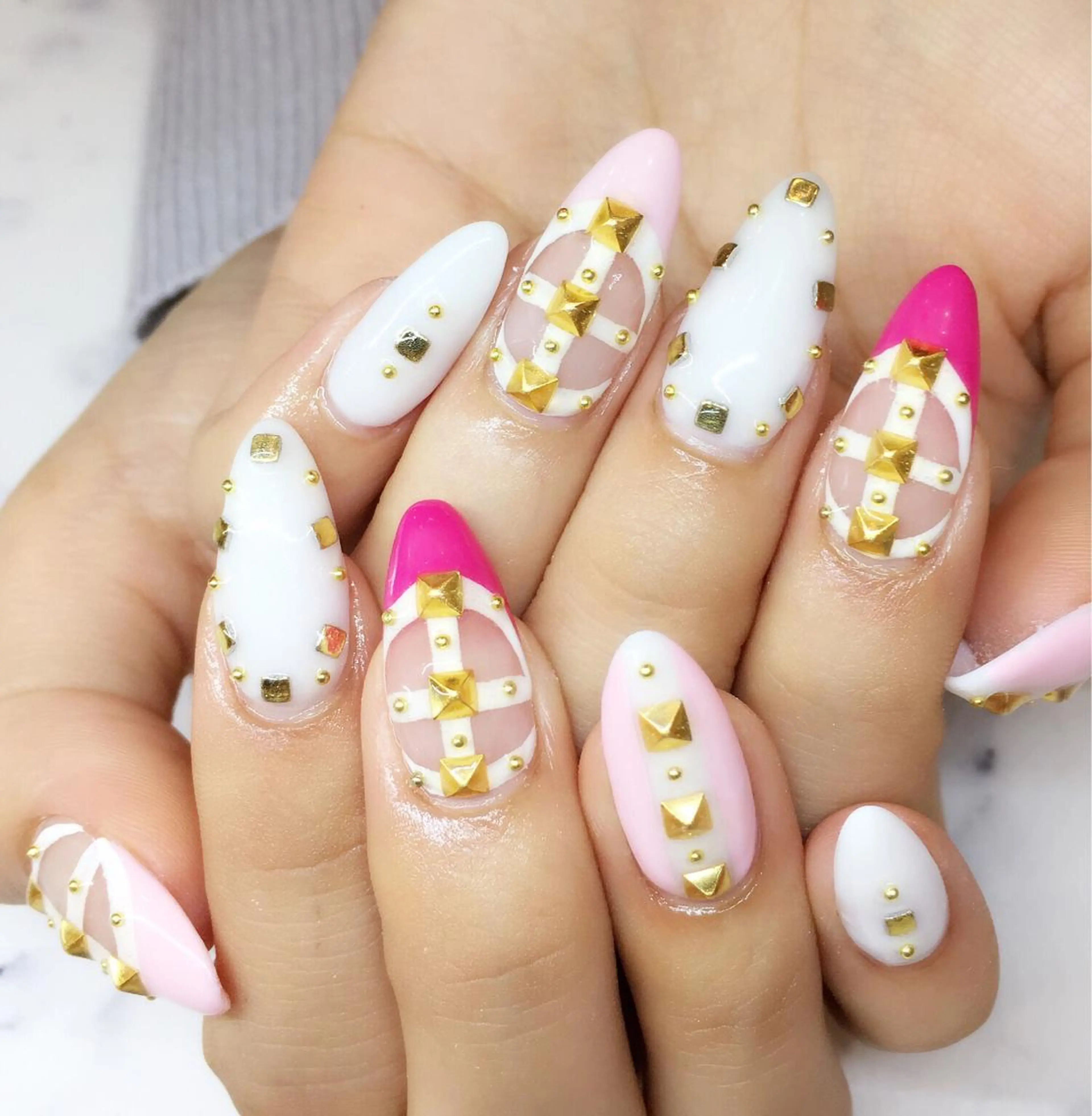 ネイル 持ち込み スカルプネイル nail salon Soeurのネイルデザイン