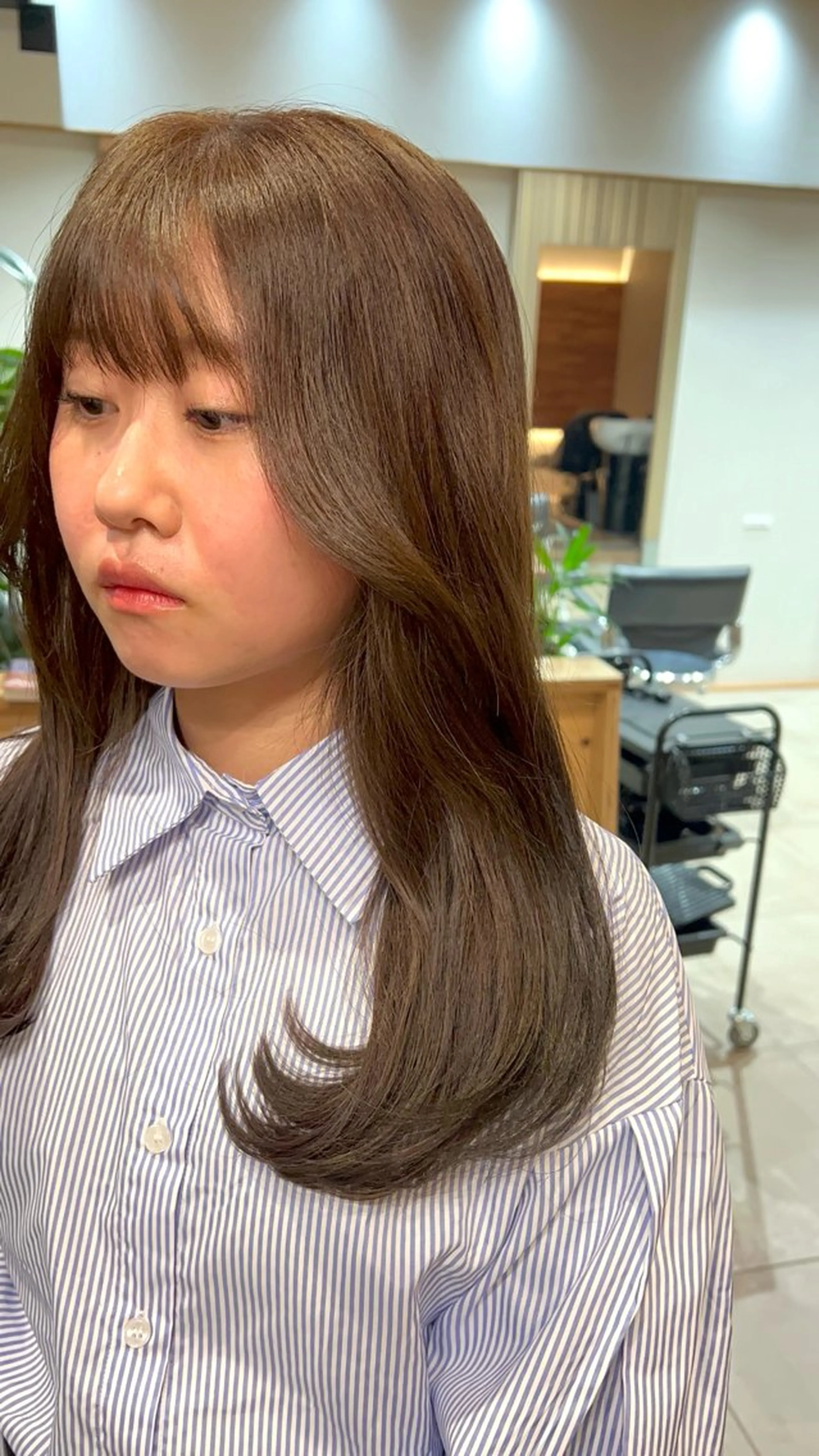 ロング 愛花/久屋大通/ 切りっぱなしボブのヘアスタイル