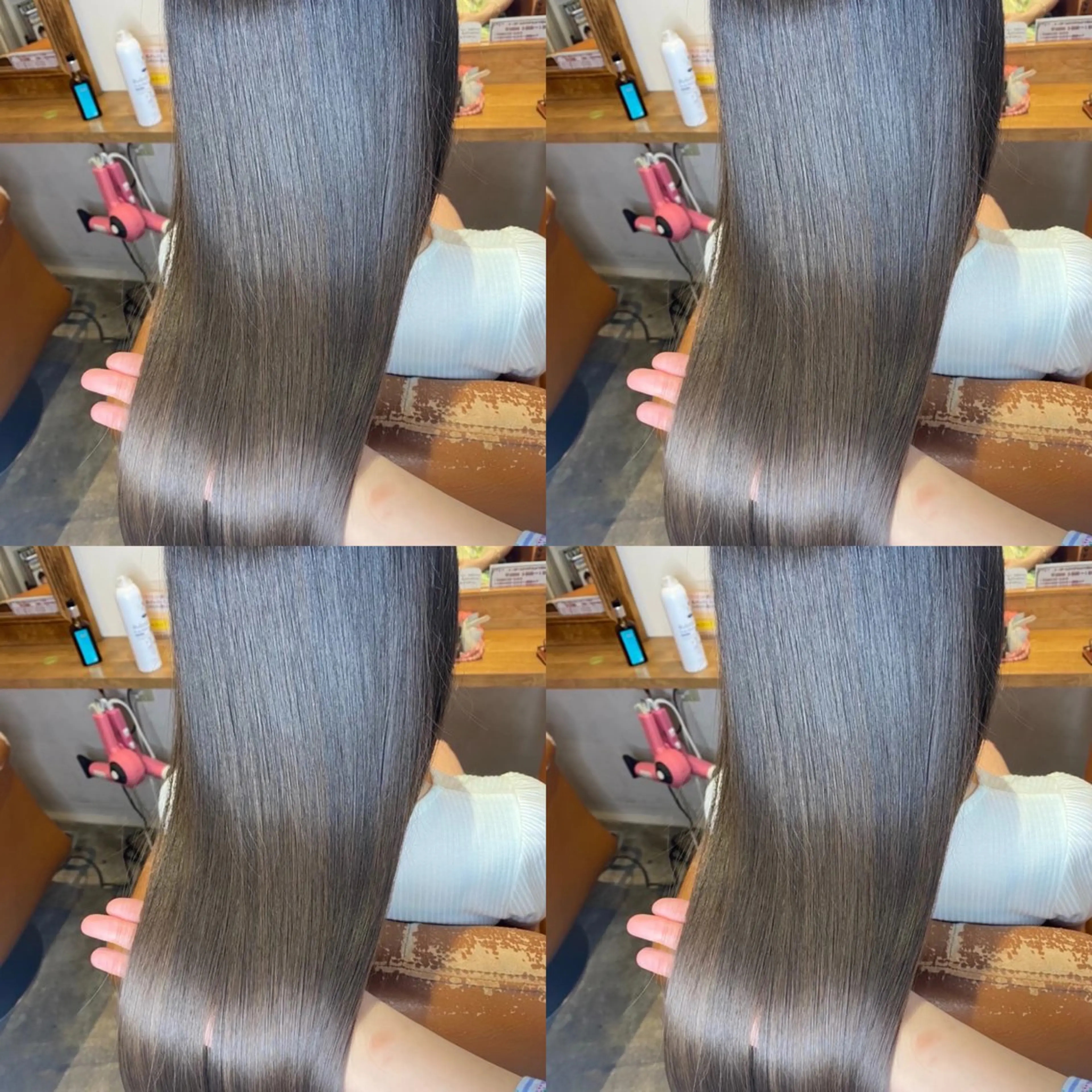 ロング カラー ブラウンカラー オリーブブラウン 髪質改善 ヘアカラー トリートメント 店長✨髪質改善✖️ 透明感カラー／純大のヘアスタイル