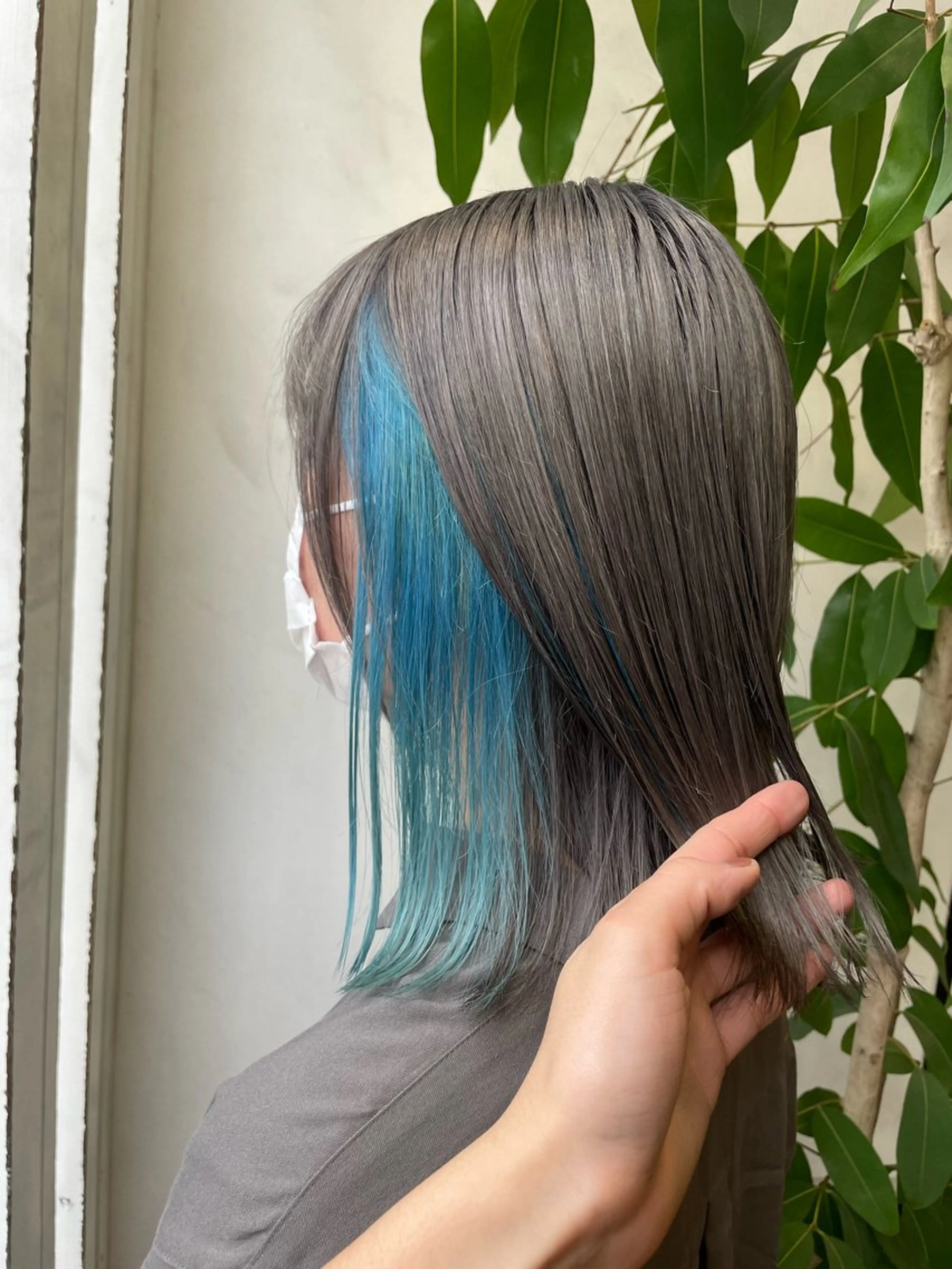 ショート カラー インナーカラー ヘアカラー トリートメント ヘッドスパ 🫧ハイトーン/ ブリーチ🫧白石航汰のヘアスタイル