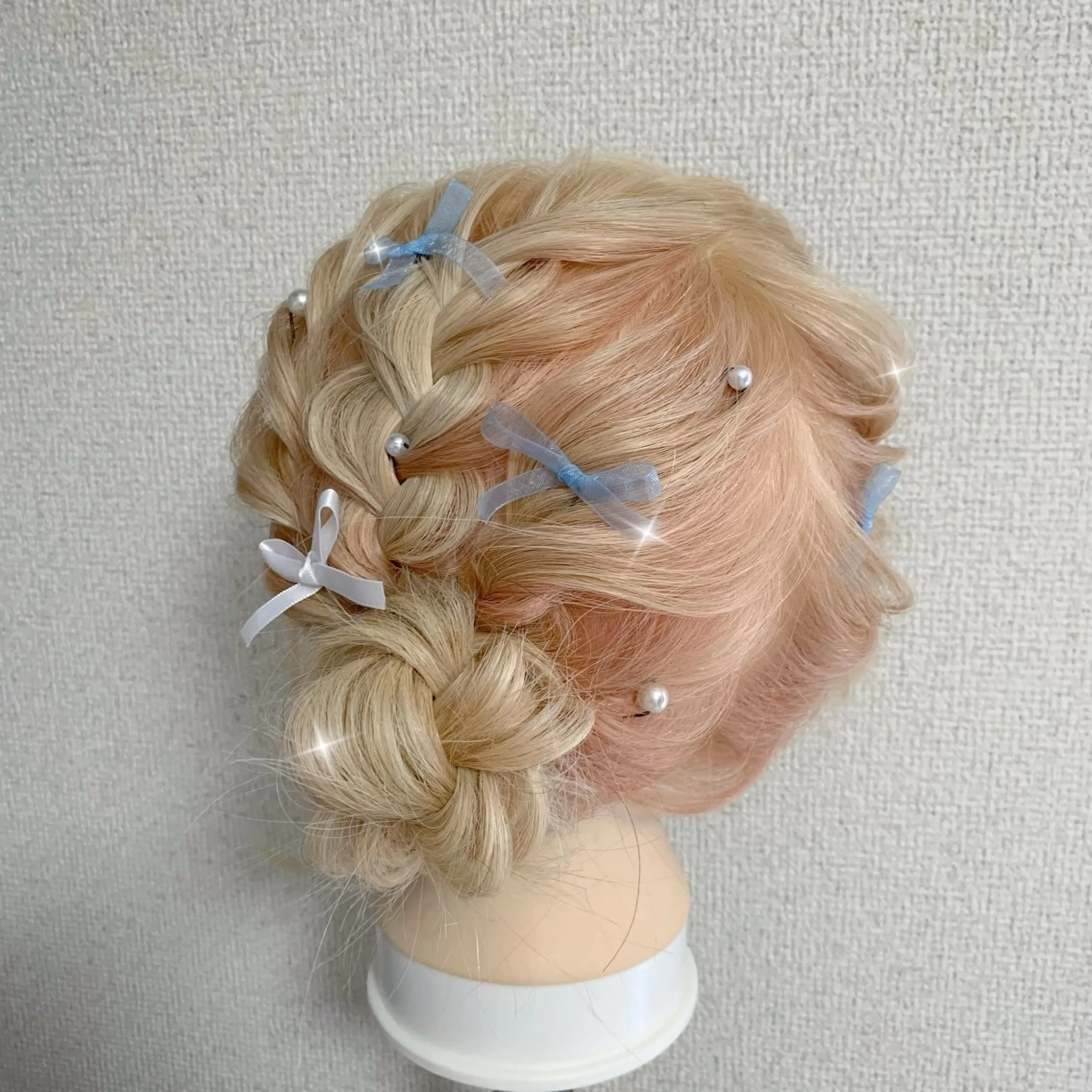 ヘアアレンジ お団子ヘア 🩶ヘアセット Ayaha🩶のヘアスタイル