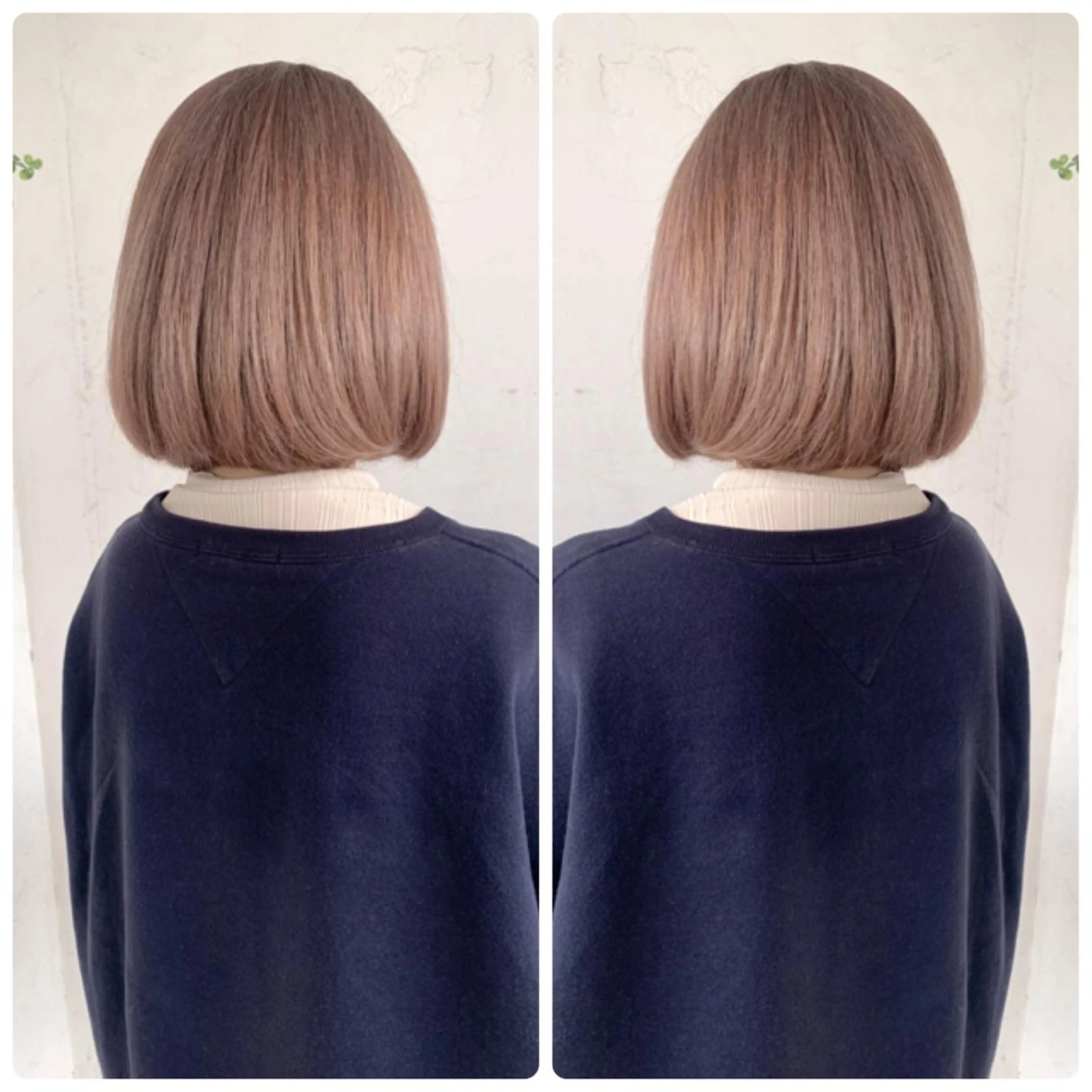 ショート カラー アッシュ ベージュカラー ブルーカラー ブラウンカラー ショコラベージュ ヘアカラー トリートメント 京都大人女性ショート 徒歩1分/秋山のヘアスタイル