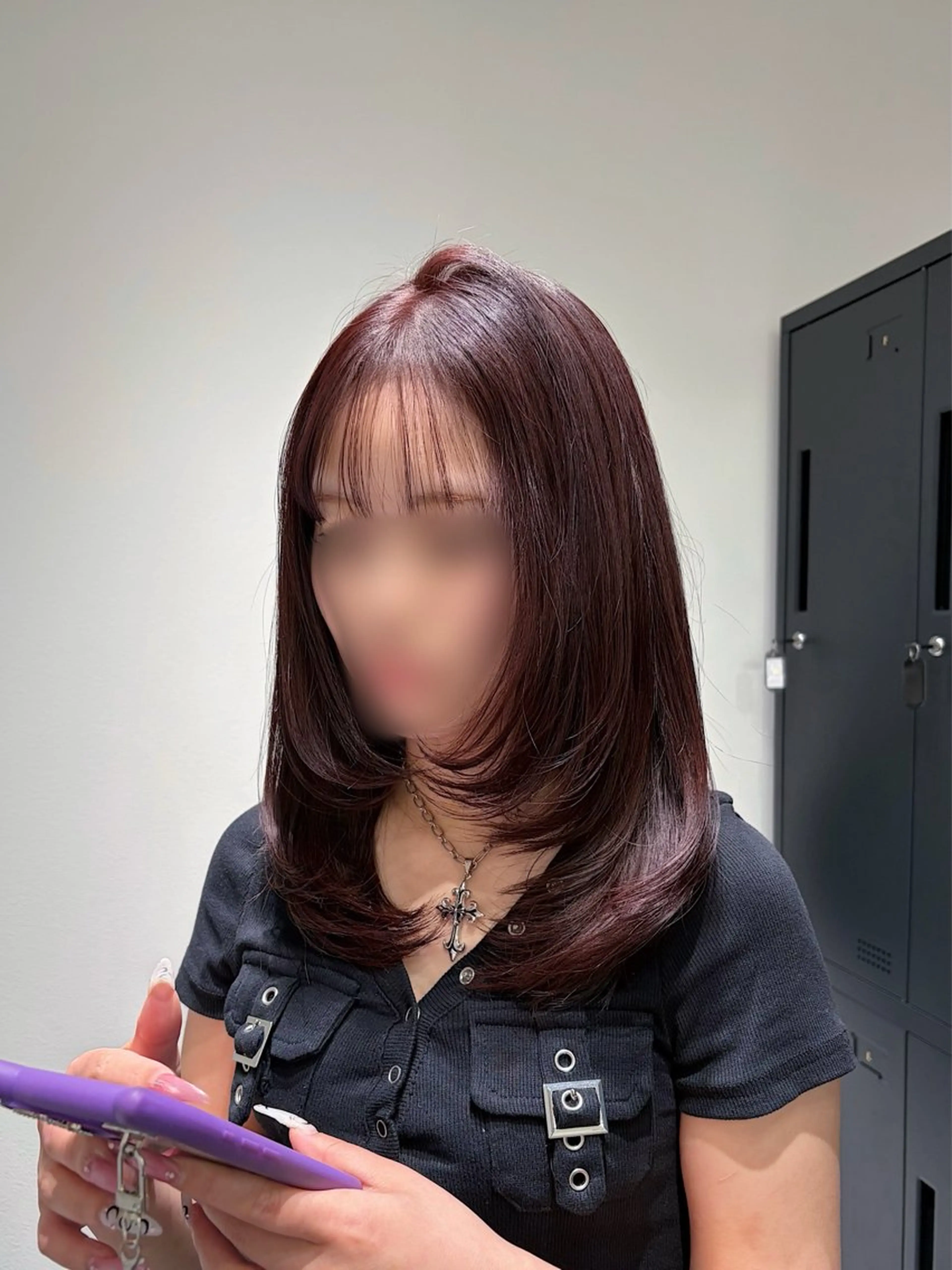 セミロング カラー ヘアカラー limitみづき🌙 カラーのヘアスタイル