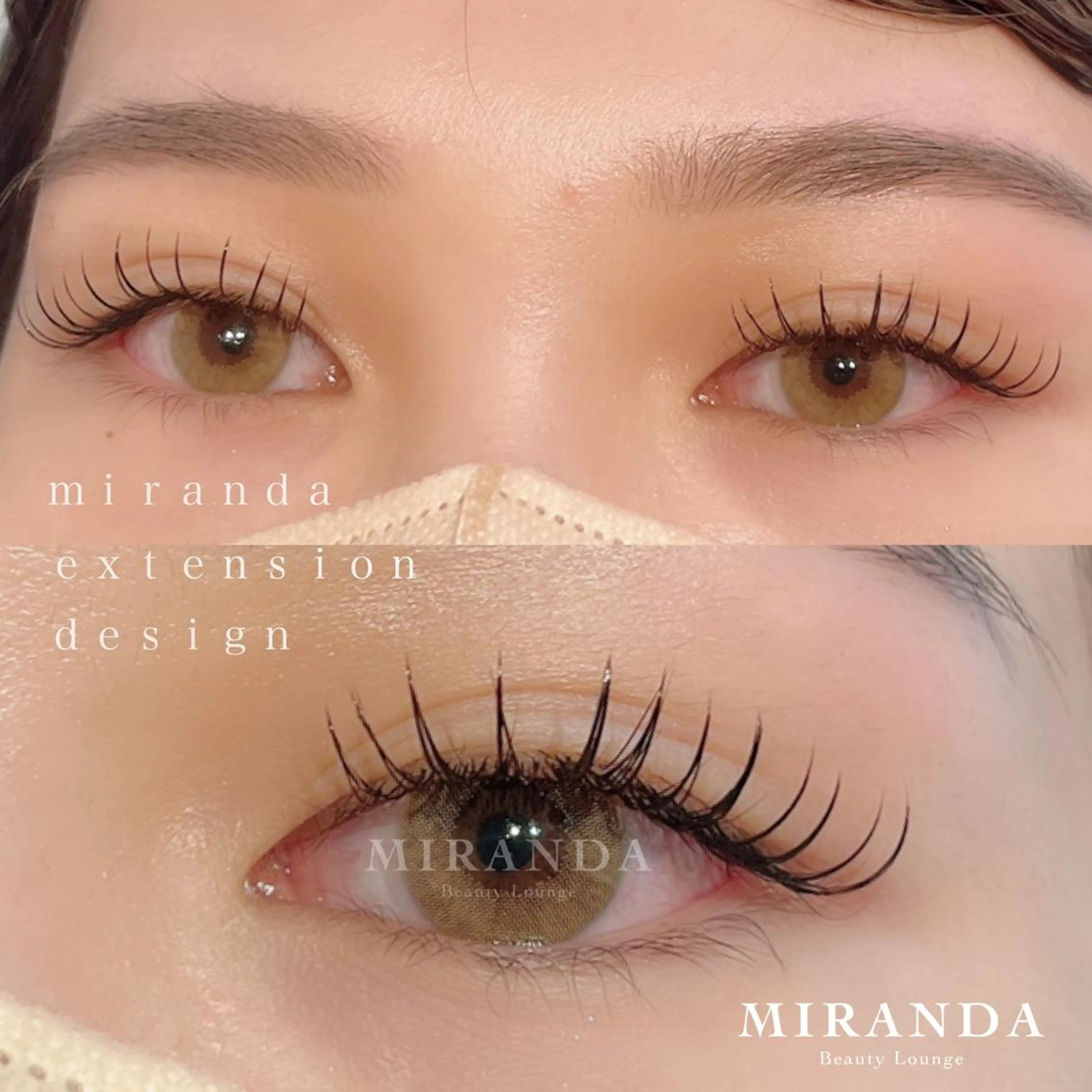 マツエク・マツパ アイブロウ MIRANDA beautyのマツエク・マツパデザイン