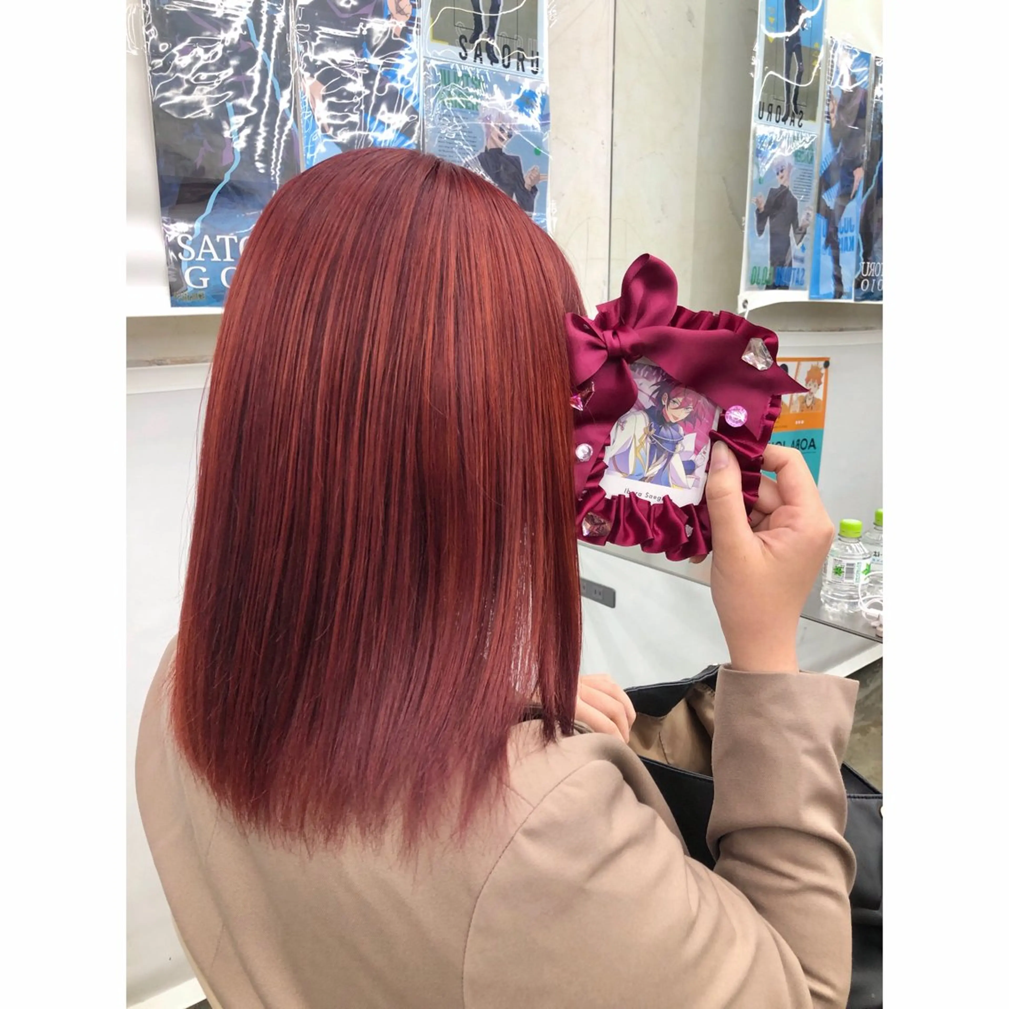 ミディアム カラー 推しカラー✨ オタク美容師ユウカのヘアスタイル