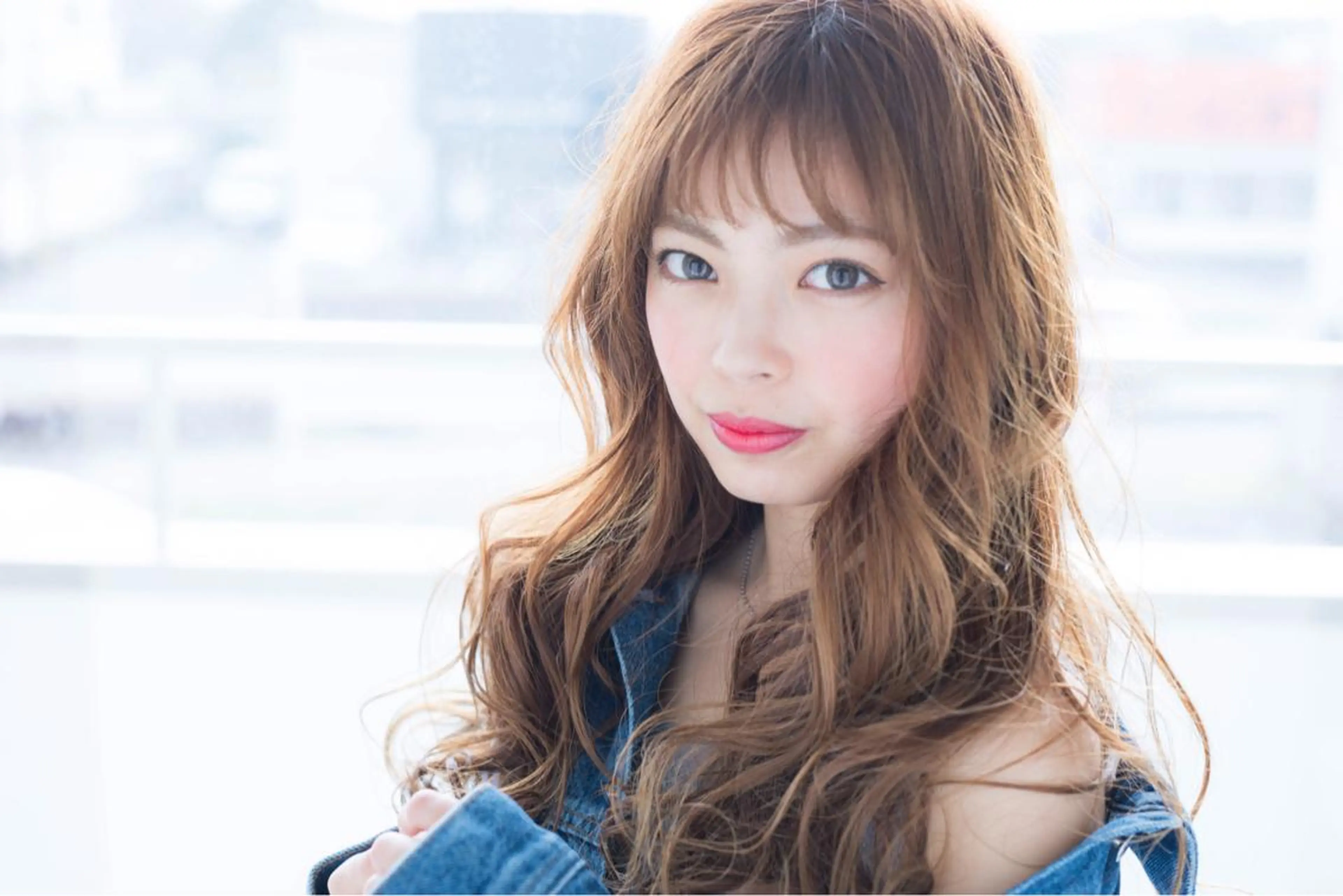 セミロング カラー 小野 和摩のヘアスタイル