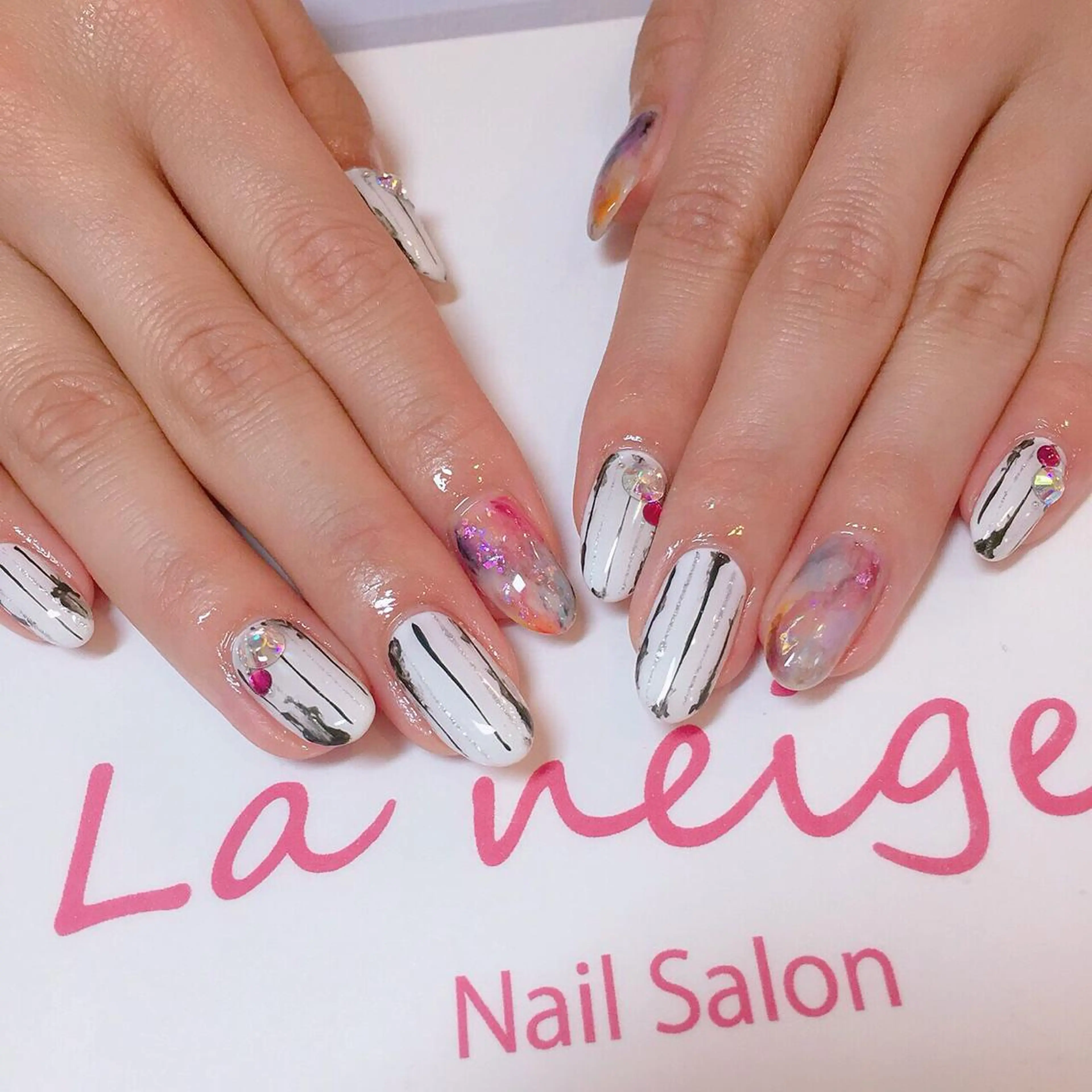 ネイル La neige* yuki 🐩🌙のネイルデザイン