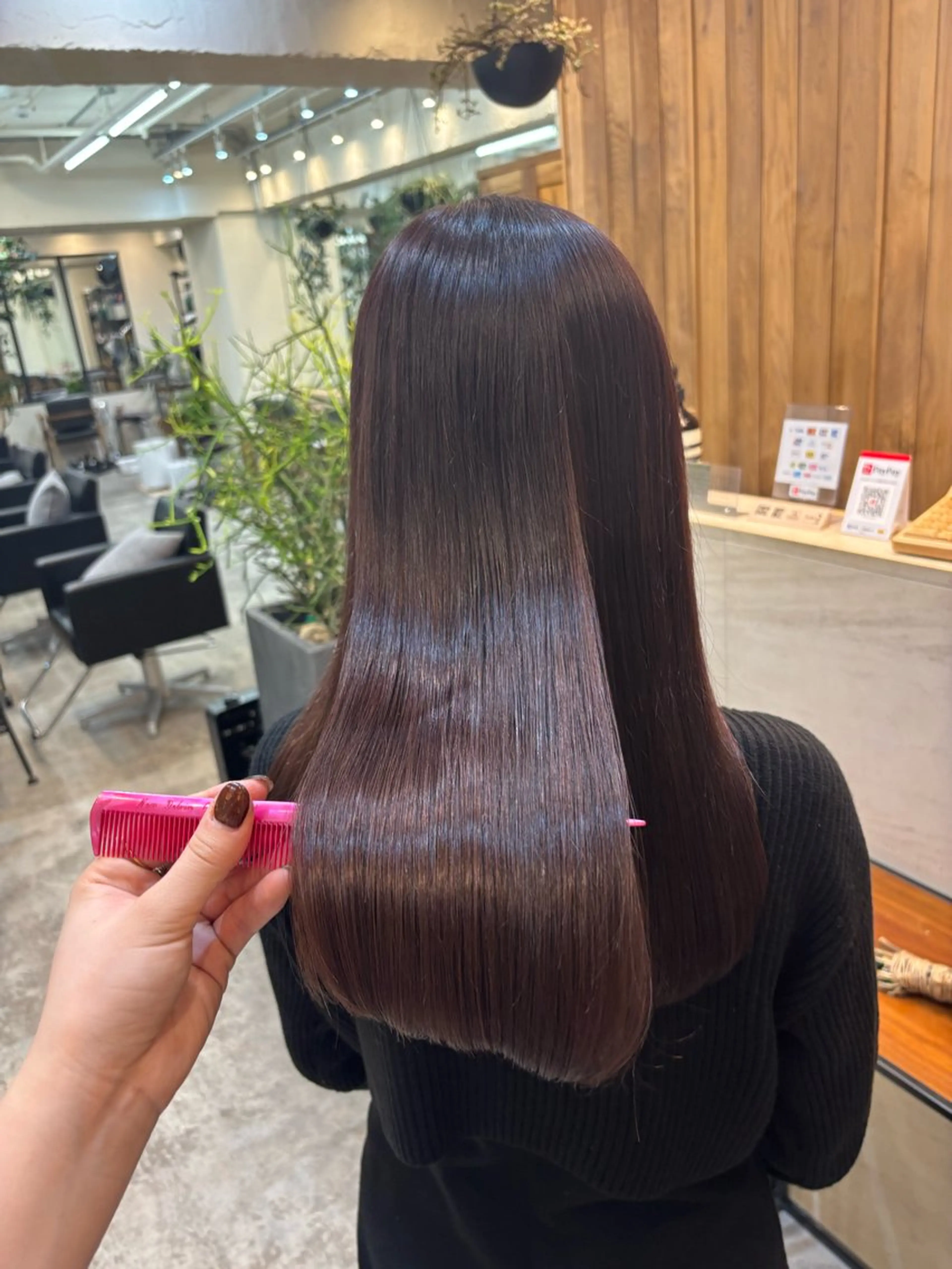 ロング カラー グレージュ ラベンダーカラー ラベンダーグレージュ ラベンダーグレー ヘアカラー トリートメント 🐰メンズカット 募集中/ゆな🐰のヘアスタイル