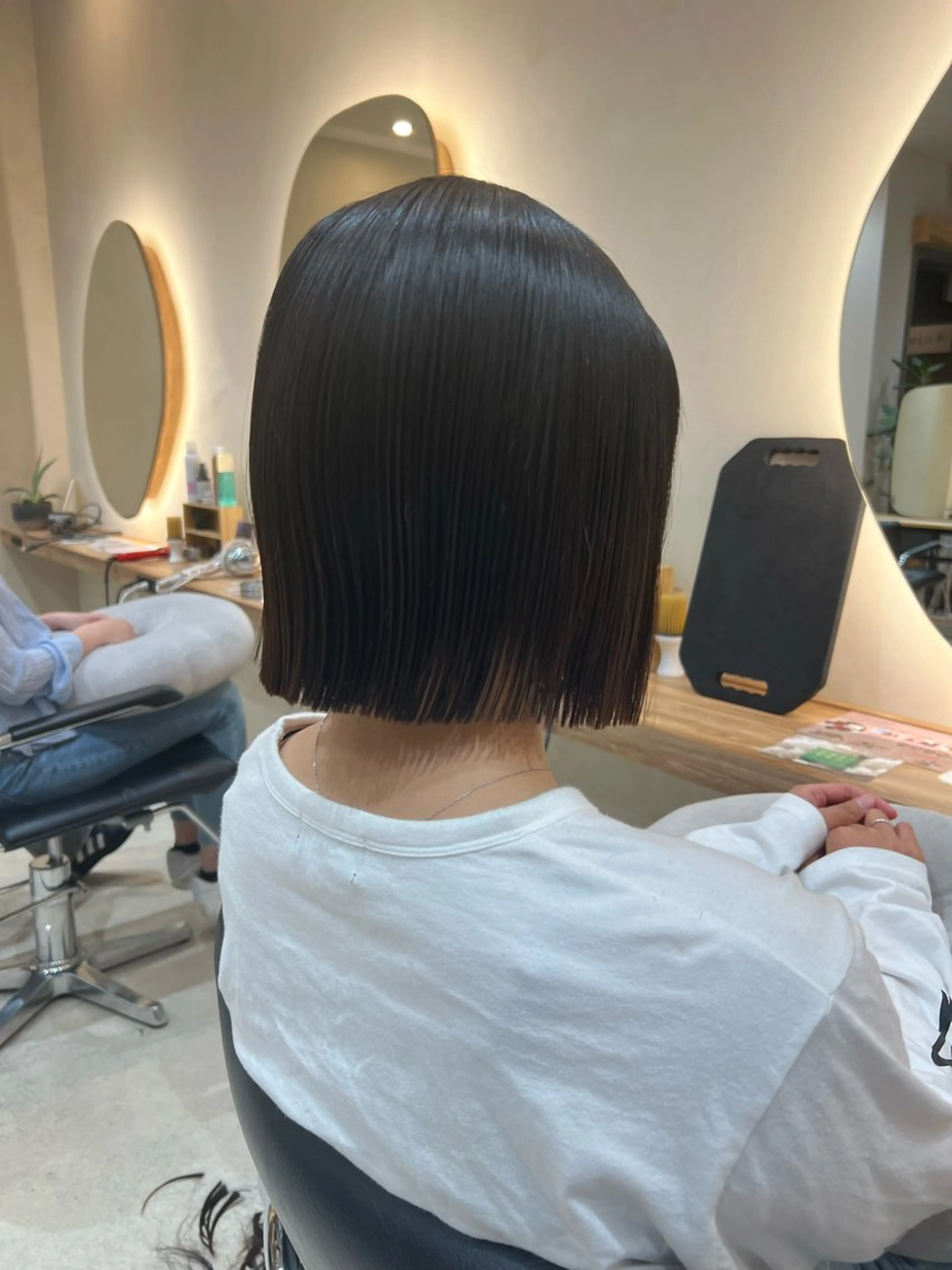 ミディアム 🌈新田 みどり🌈のヘアスタイル