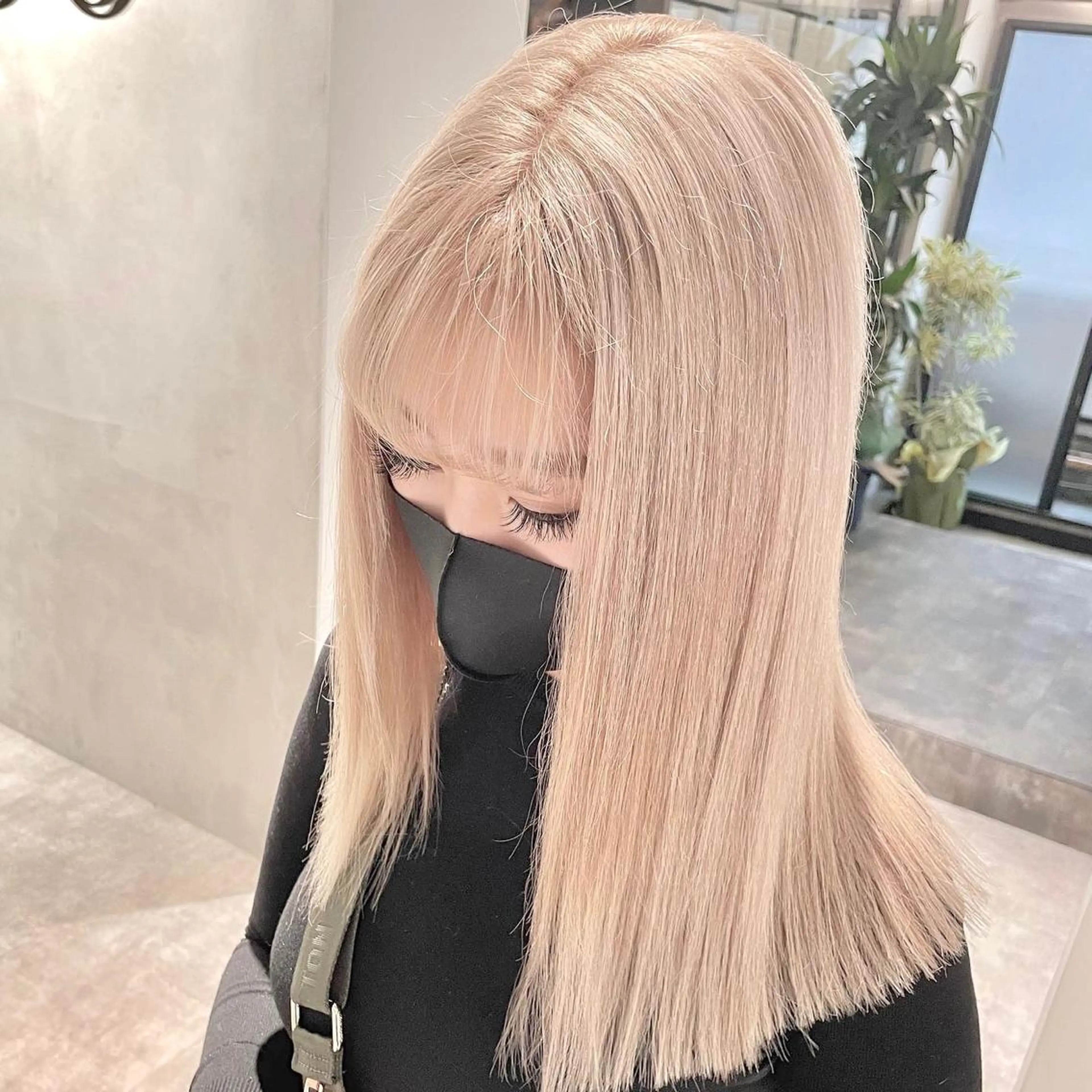 ロング カラー ハイトーンカラー ヘアカラー トリートメント ✨ハイトーン✨ 濱田知孝のヘアスタイル