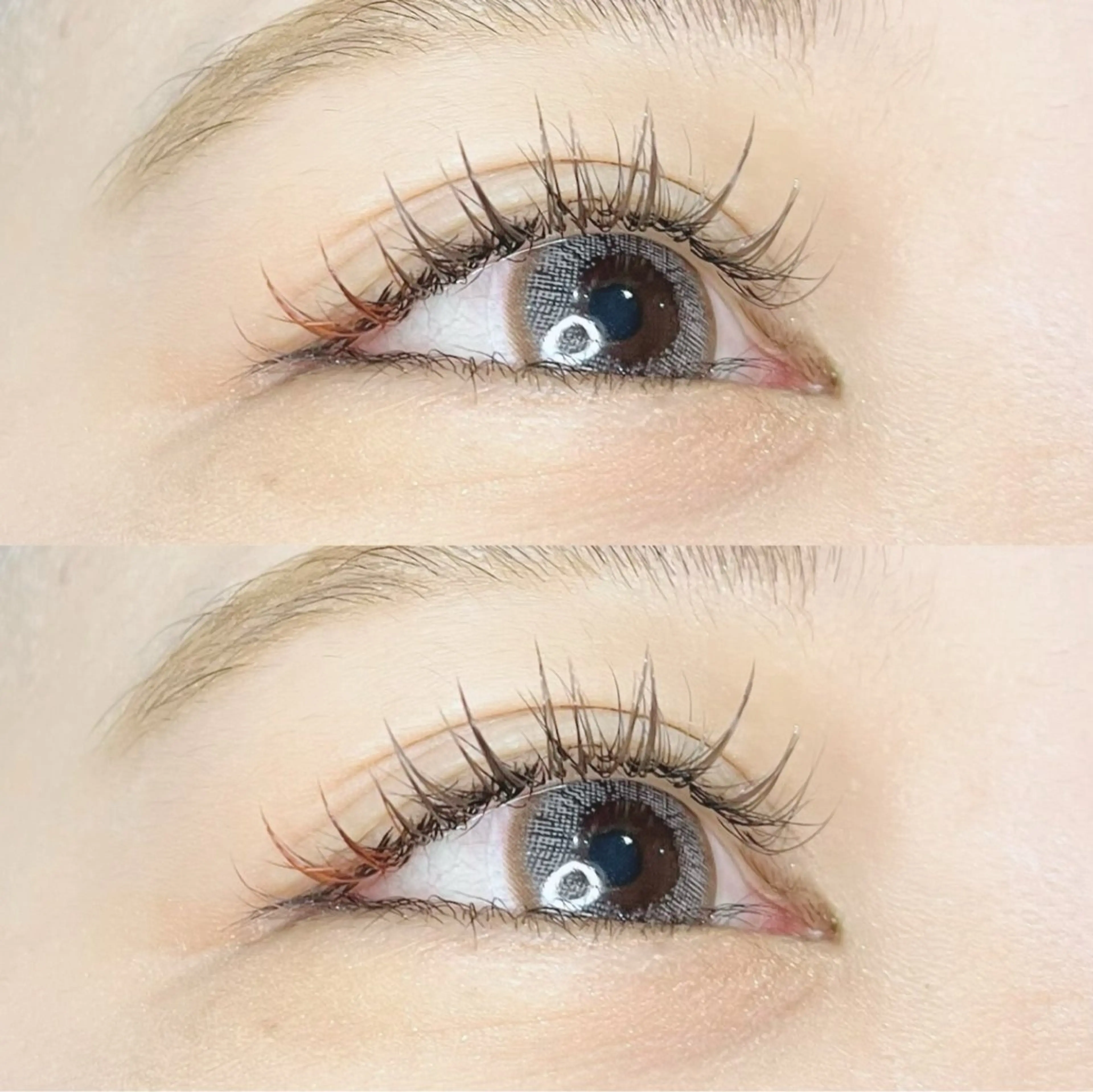 マツエク・マツパ フラットラッシュ 堀内 優衣💗パリジェンヌのマツエク・マツパデザイン