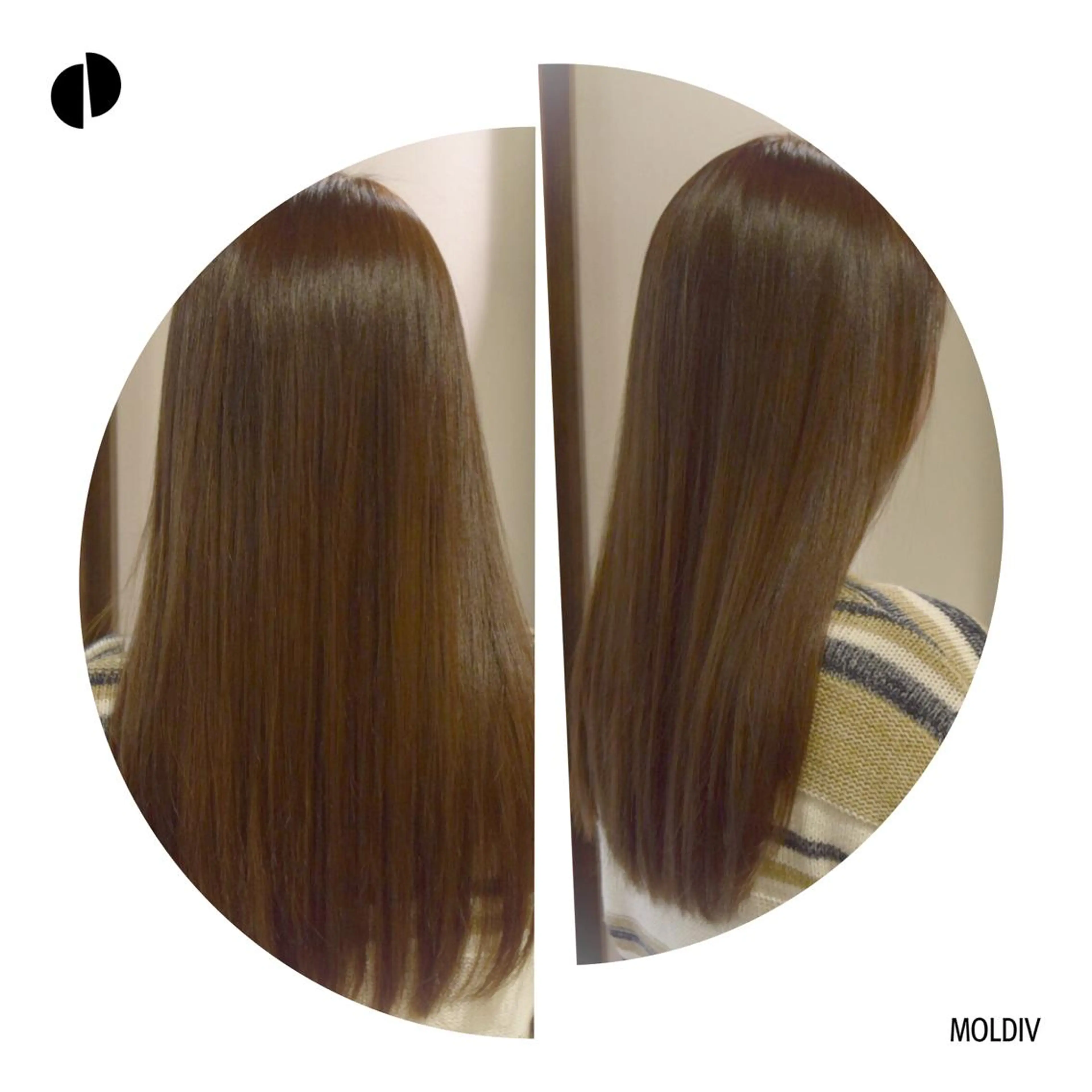 ロング カラー ブラウンカラー ハイトーンカラー マットブラウン ✨縮毛矯正✨髪質改善 ナカシマ ユミのヘアスタイル