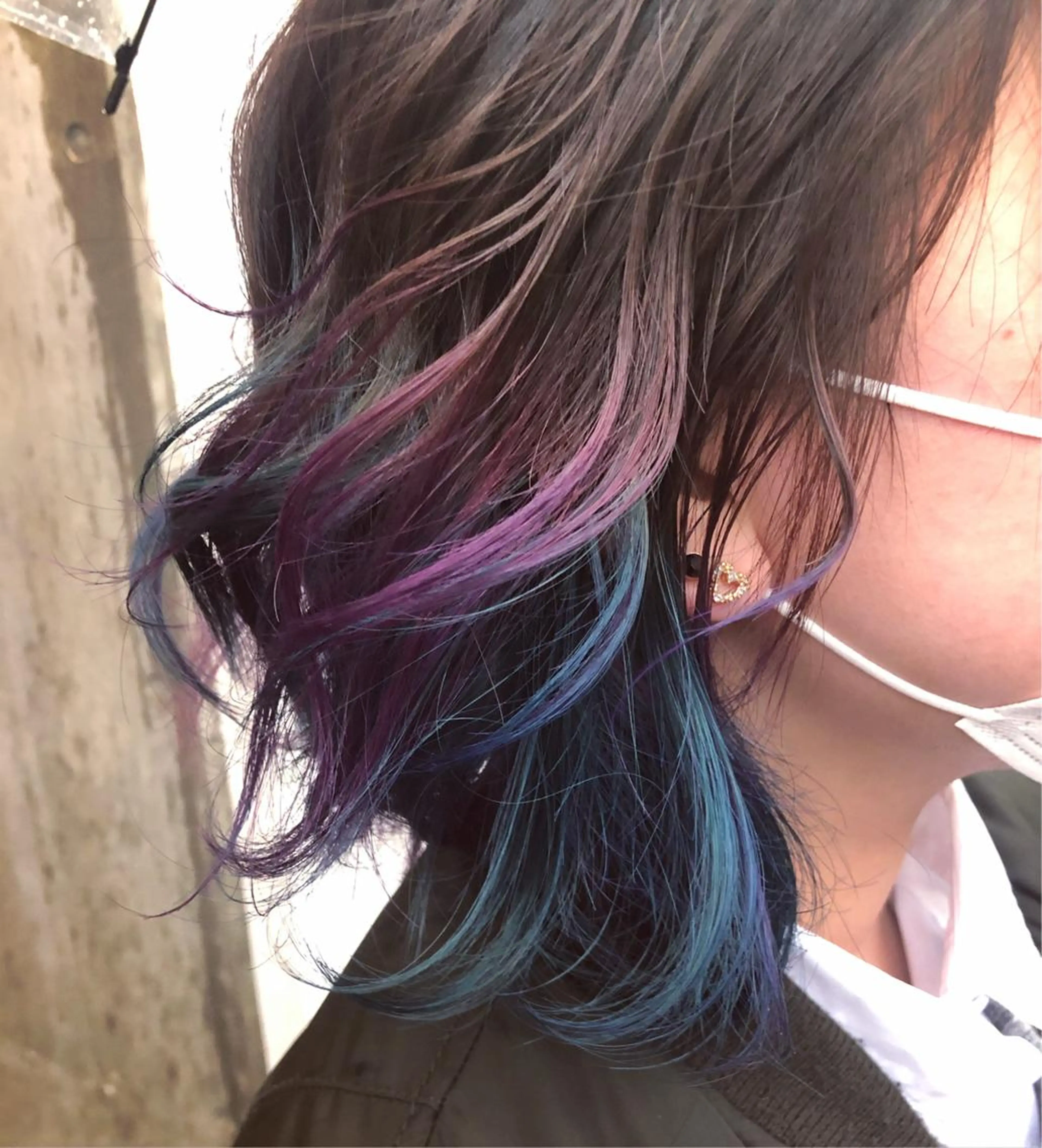 ショート カラー アッシュ バレイヤージュ ミストバング ベージュカラー ブリーチ カット ヘアカラー トリートメント 原宿サロン代表 デザインカラー伊藤卓のヘアスタイル