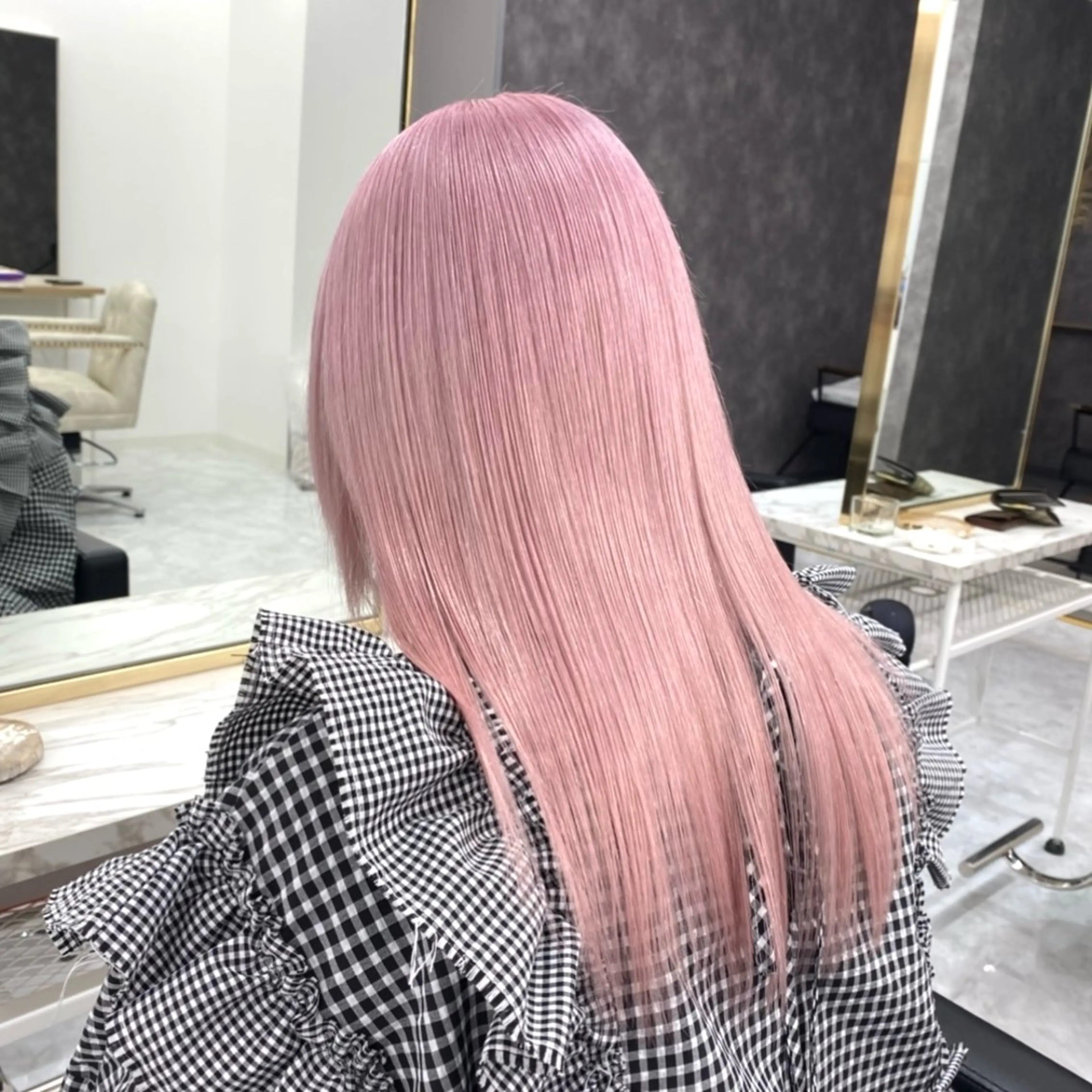 セミロング カラー ヘアアレンジ メンズ ヘアカラー トリートメント ハイトーン美容師 MASATOのヘアスタイル