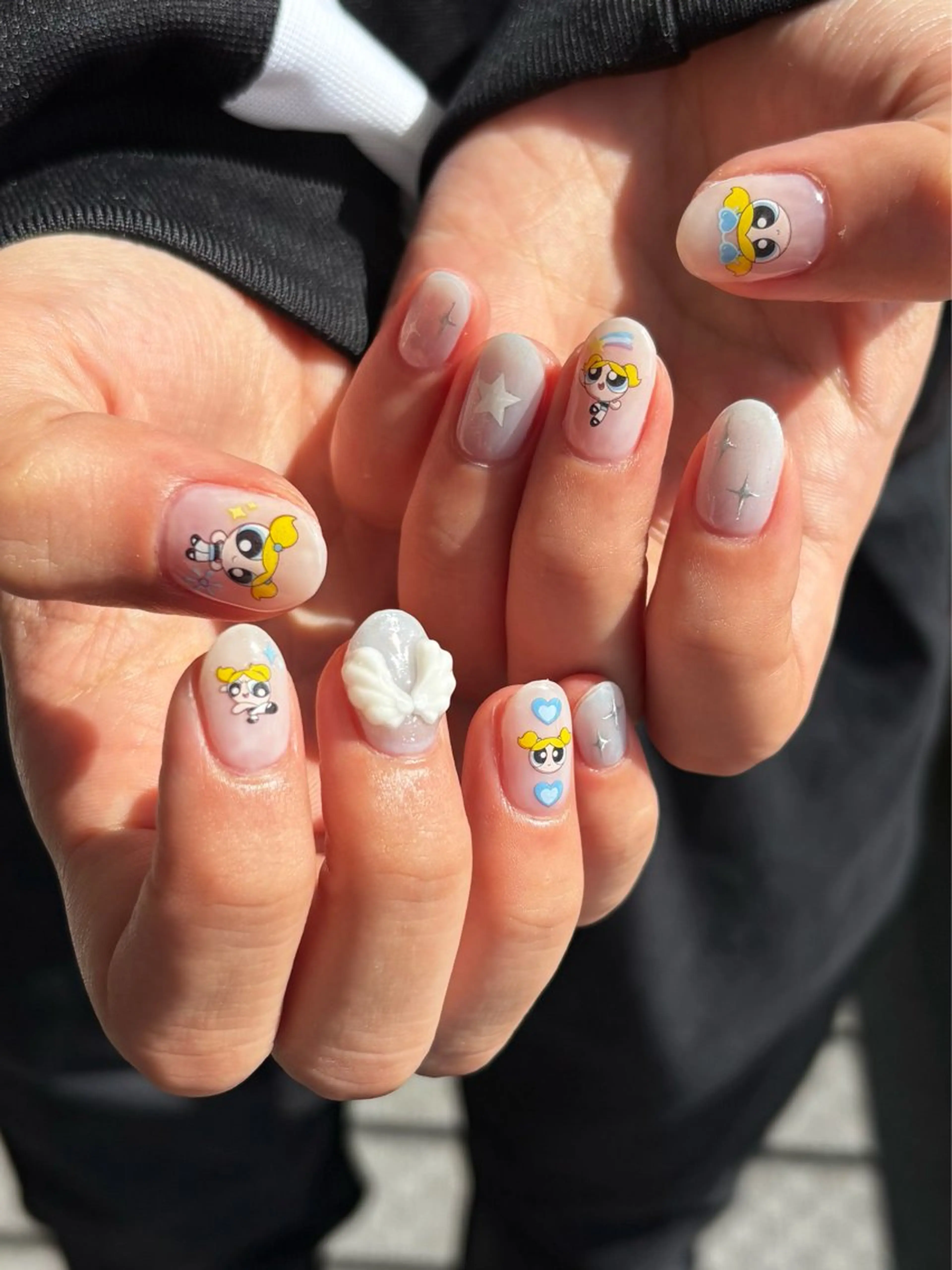 ネイル 持ち込み ハンドネイル フットネイル Nailsalon Fave/Rinaのネイルデザイン