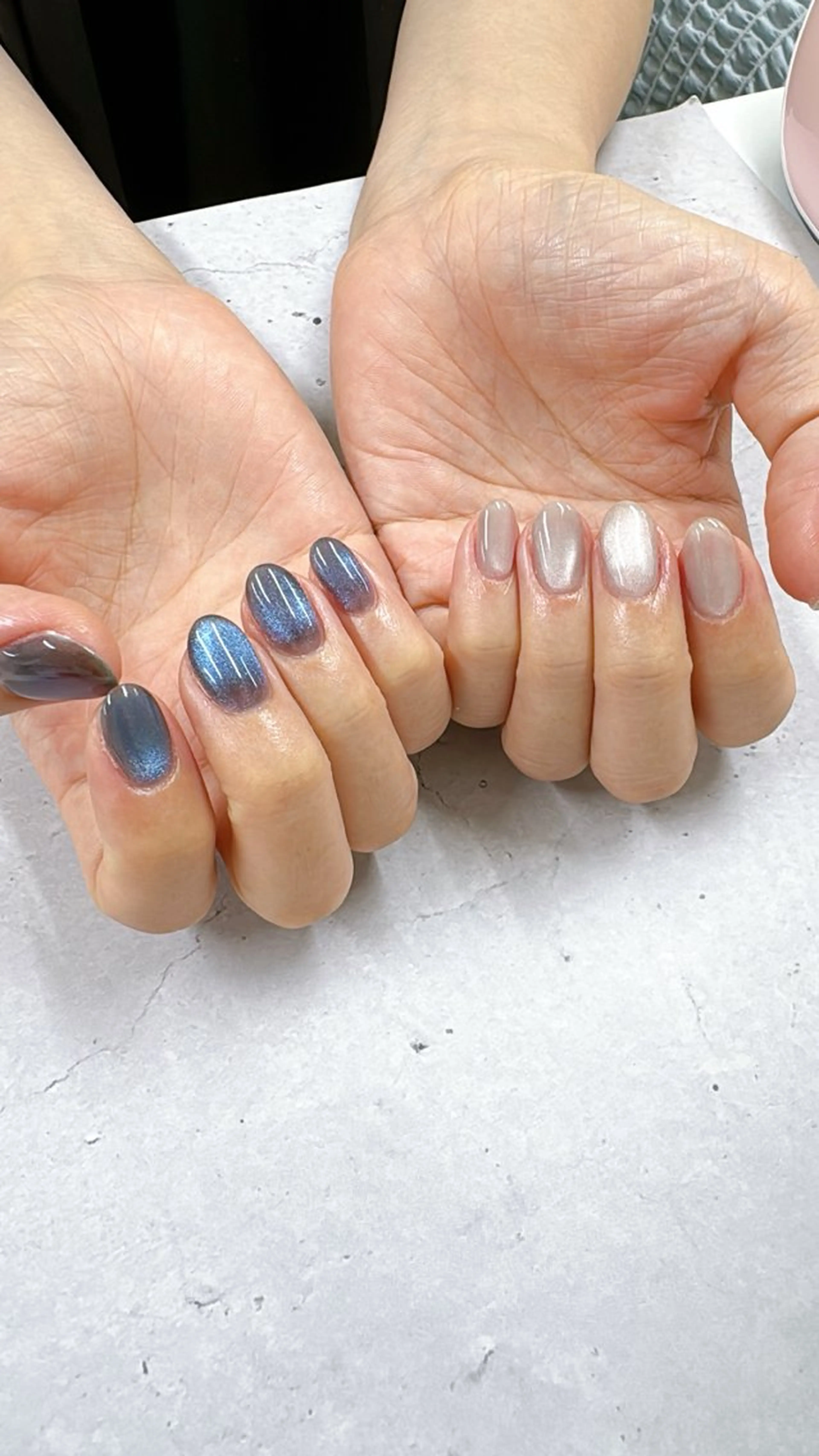 ネイル ジェルネイル マグネットネイル ハンドネイル Monica nails/福島のネイルデザイン