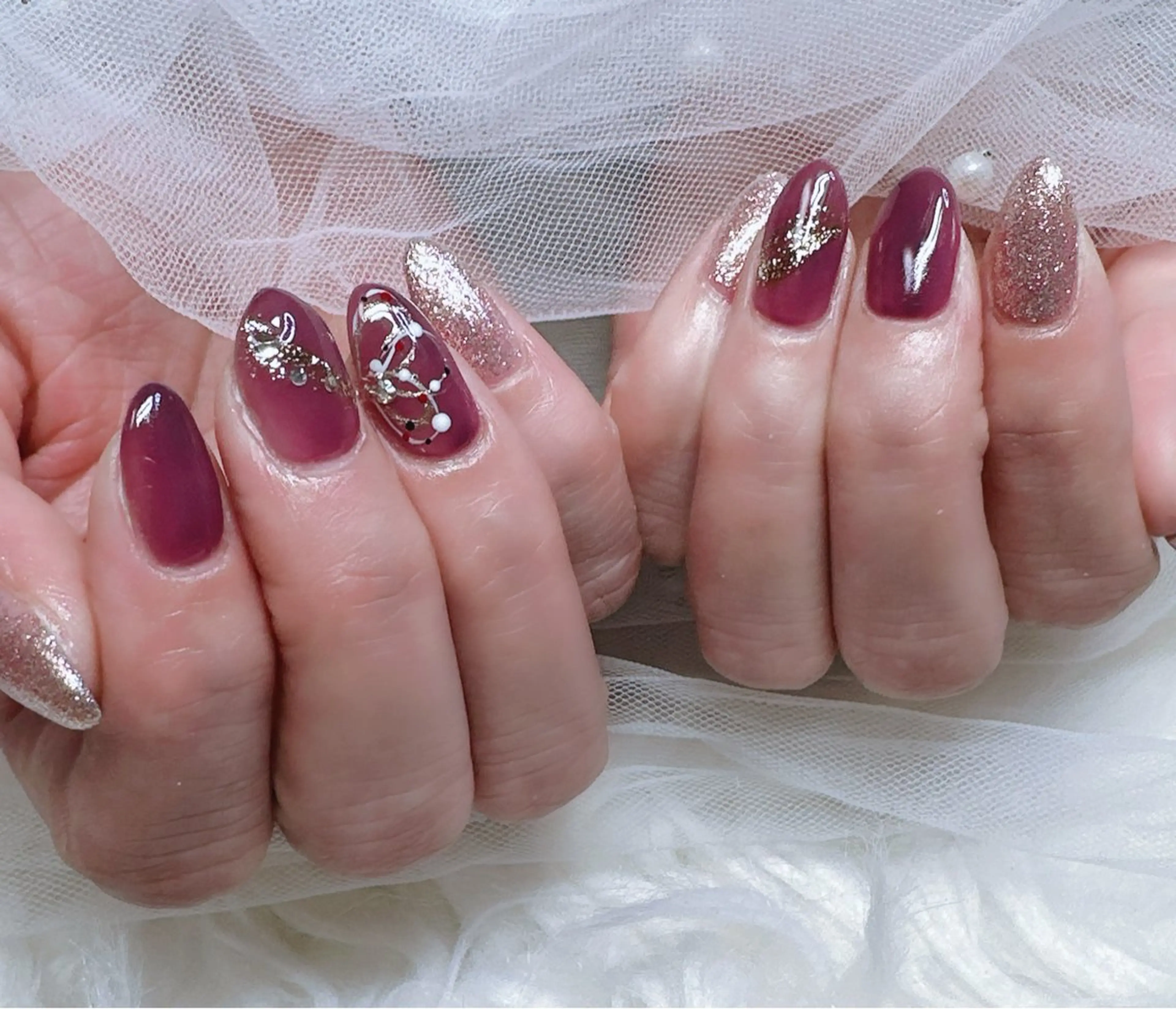 ネイル 高島 夏海のネイルデザイン