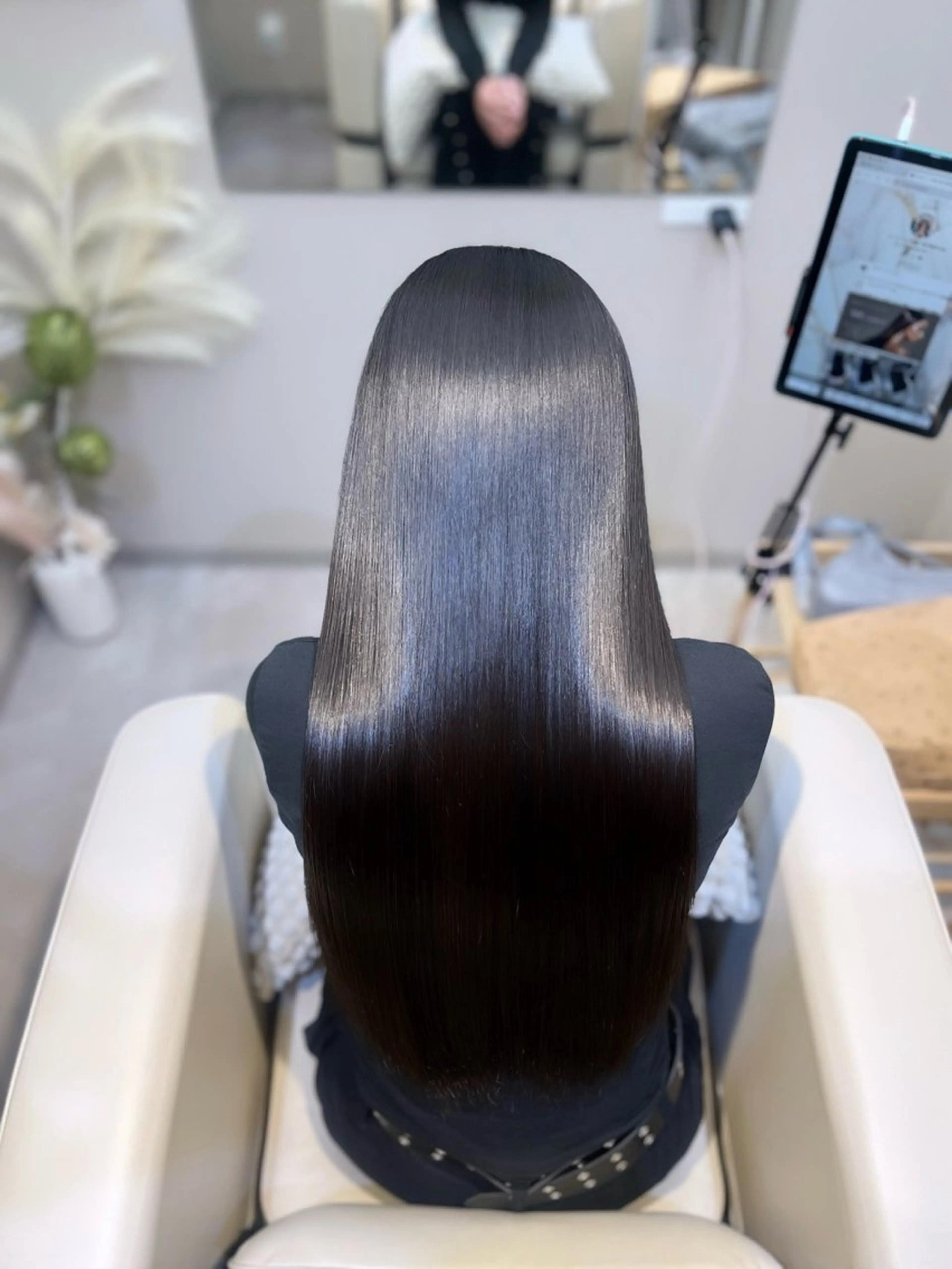 ロング カラー 髪質改善 縮毛矯正 トリートメント 神戸本格派髪質改善 /MITSUKIのヘアスタイル