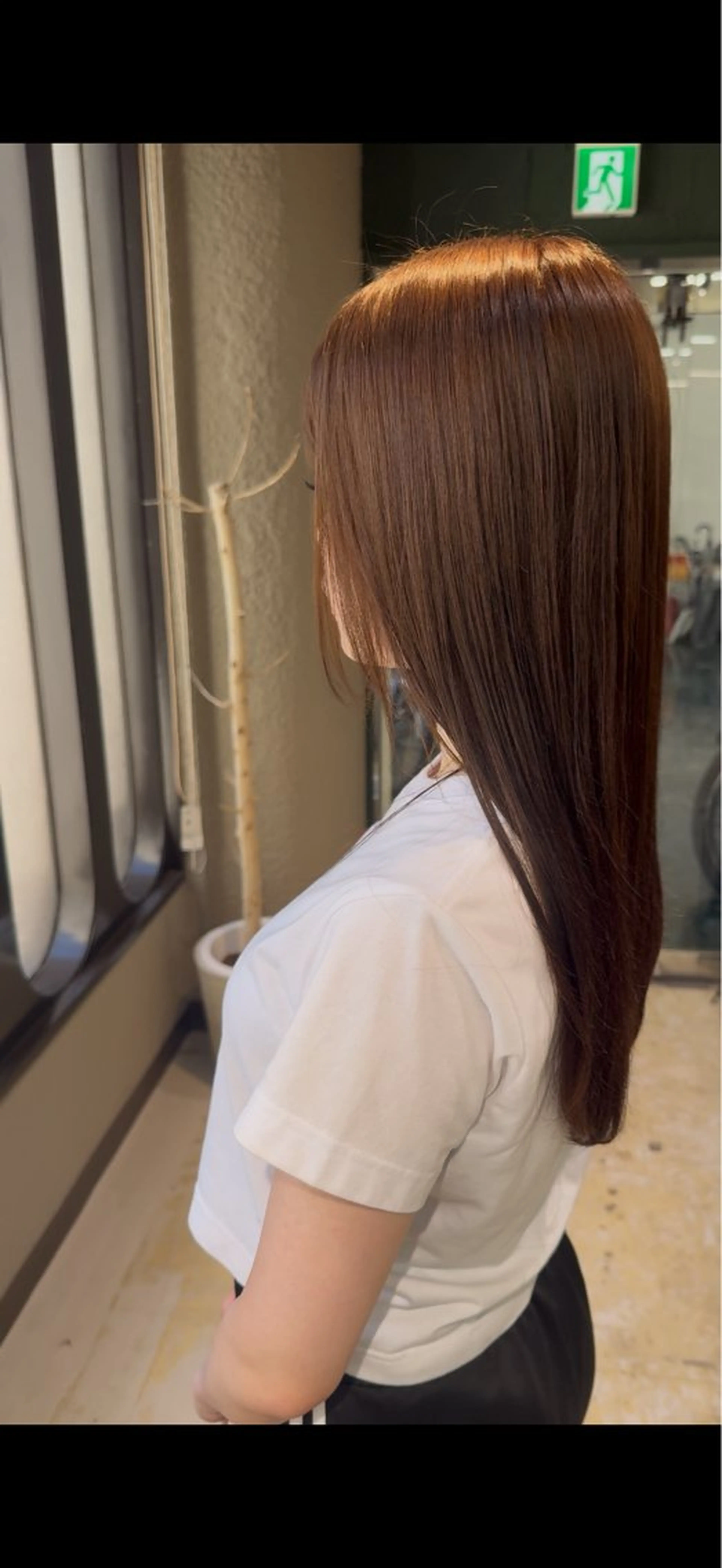 ロング カラー モデル様募集中🐰 西尾美優のヘアスタイル