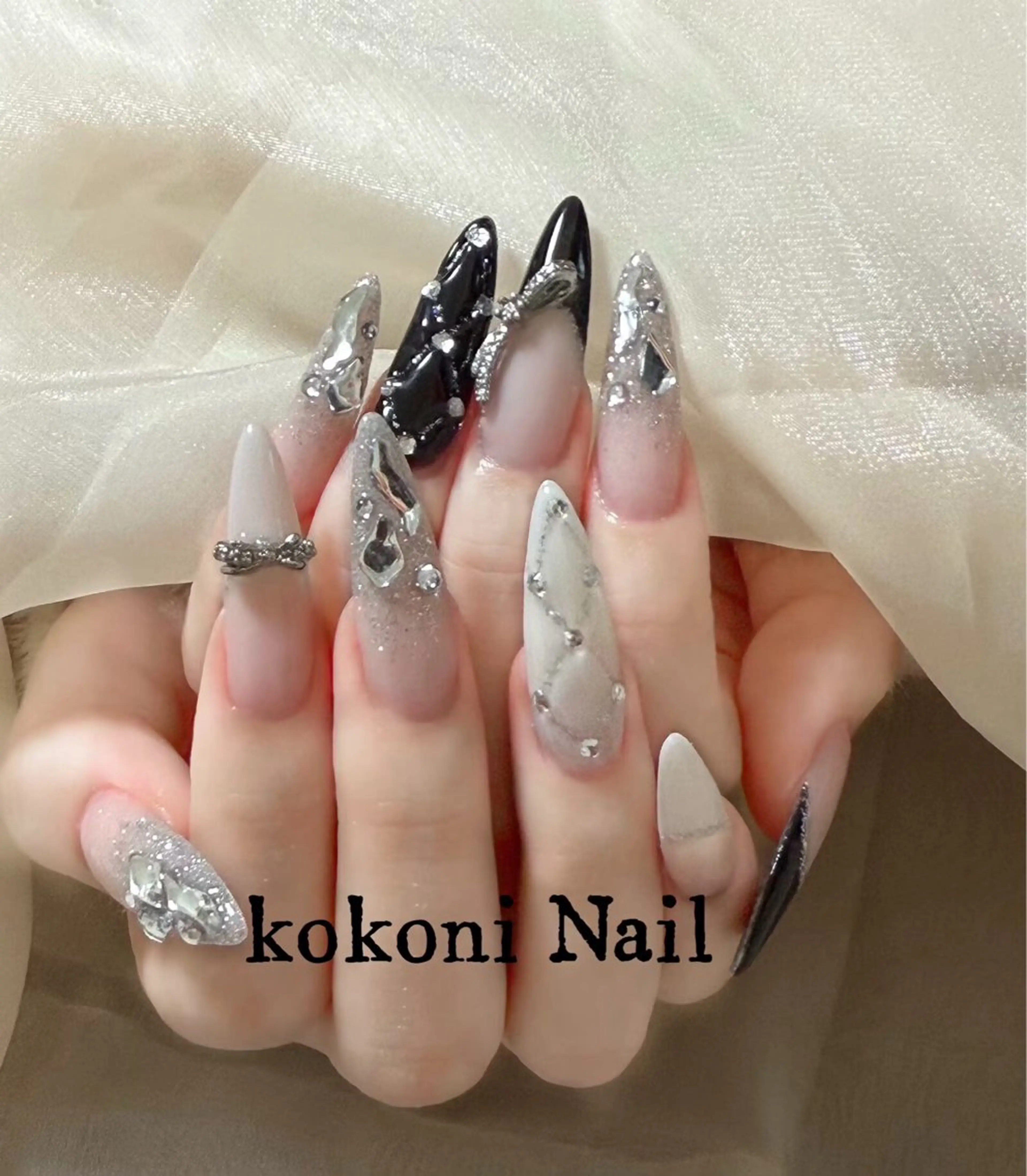 ネイル ハンドネイル 小雨 Nail Studio・168のネイルデザイン