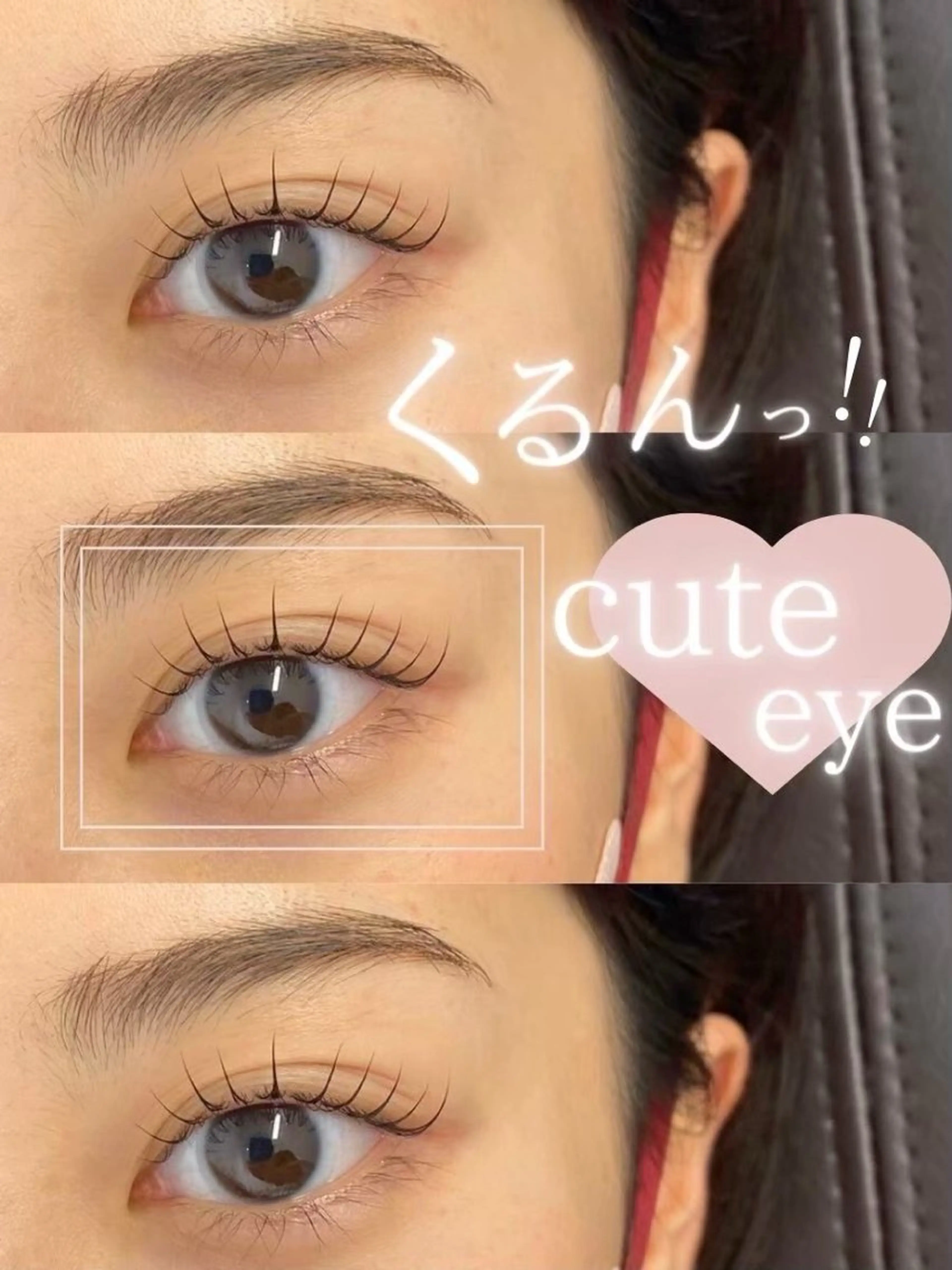 マツエク・マツパ tear🖤/ eye / nailのマツエク・マツパデザイン