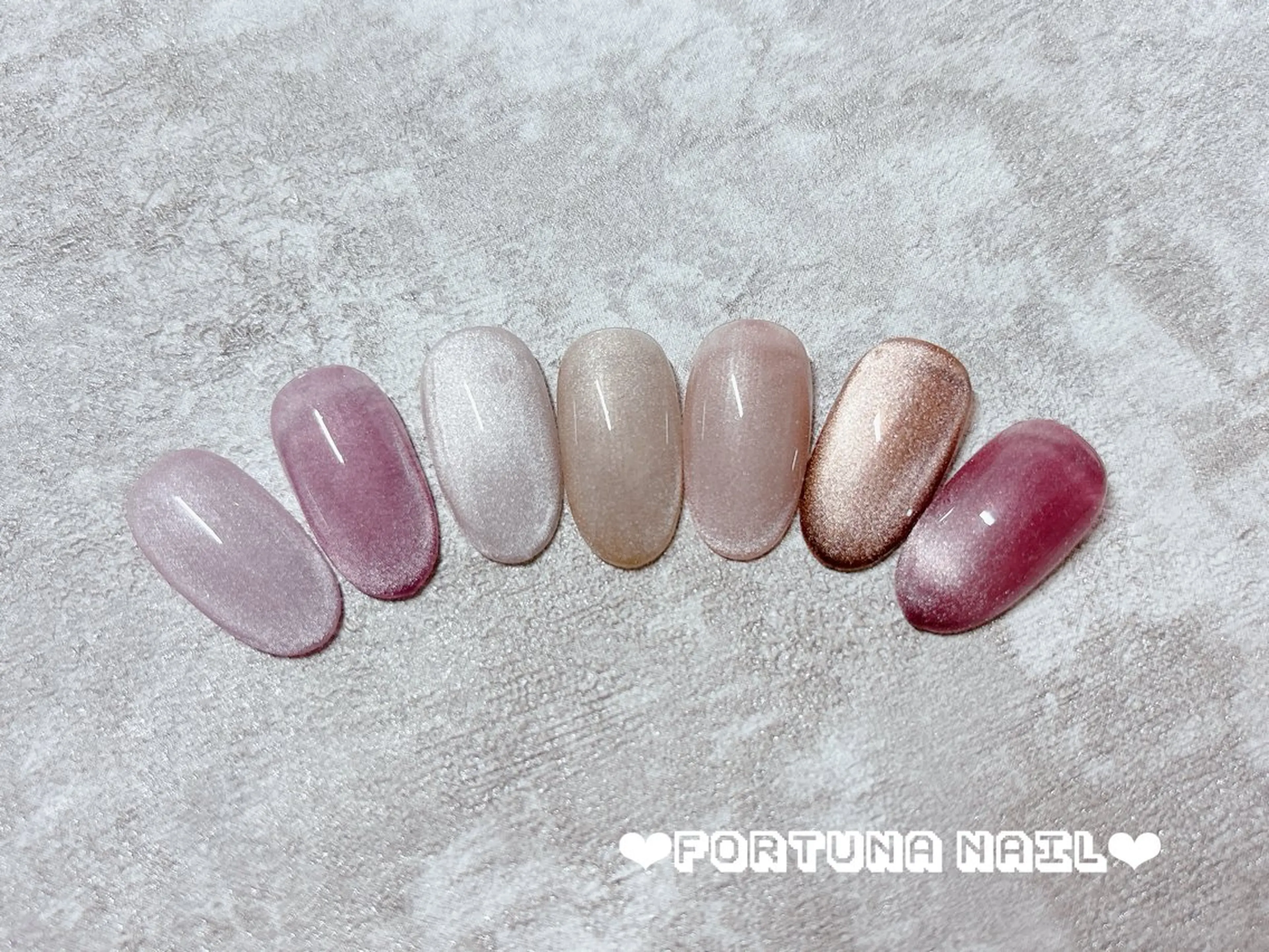 ネイル マグネットネイル ハンドネイル ハンドケア Nail •Head スパFortunaのネイルデザイン