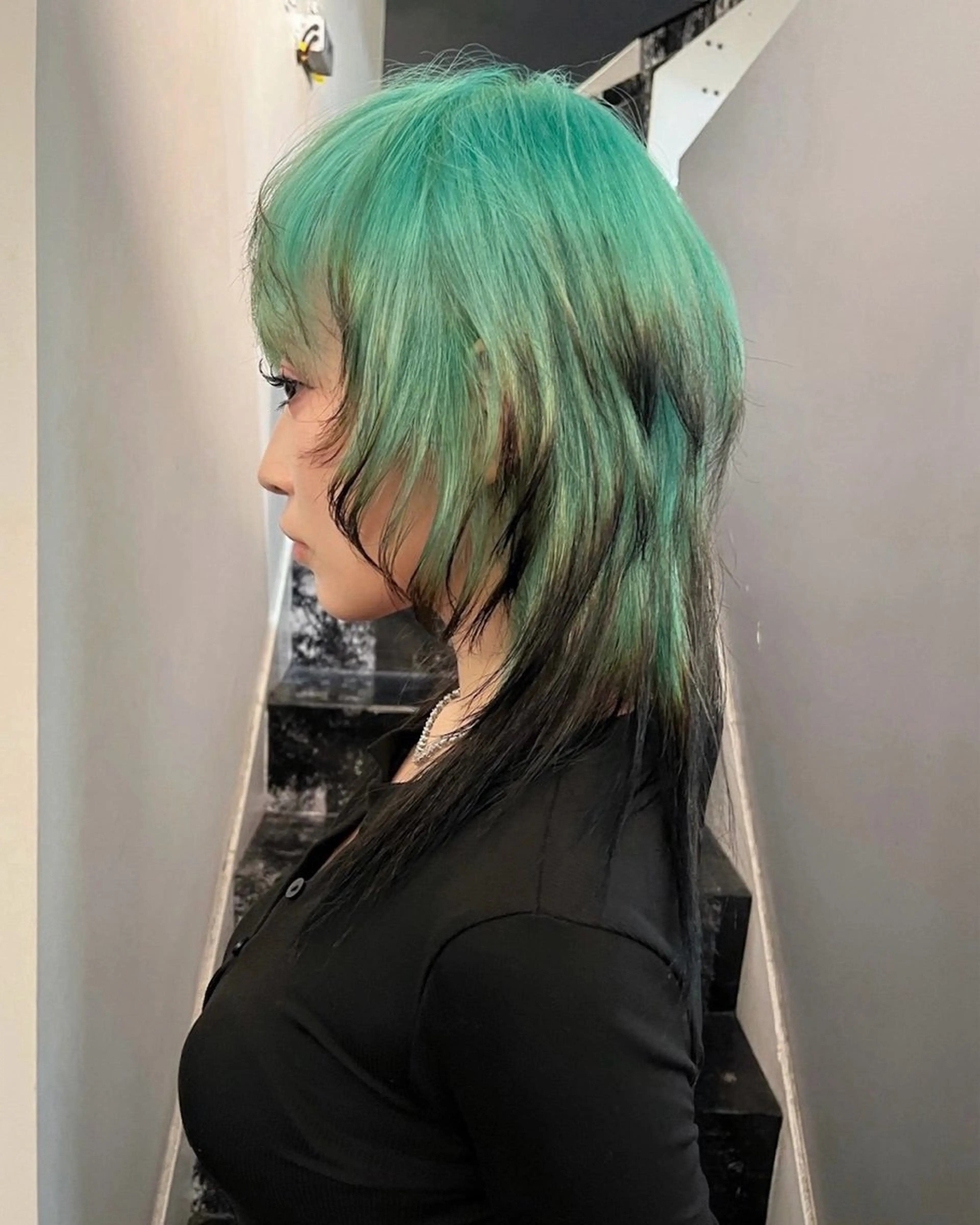 カラー ヘアカラー KAHO /ブリーチ /デザイン𖥔 ࣪のヘアスタイル