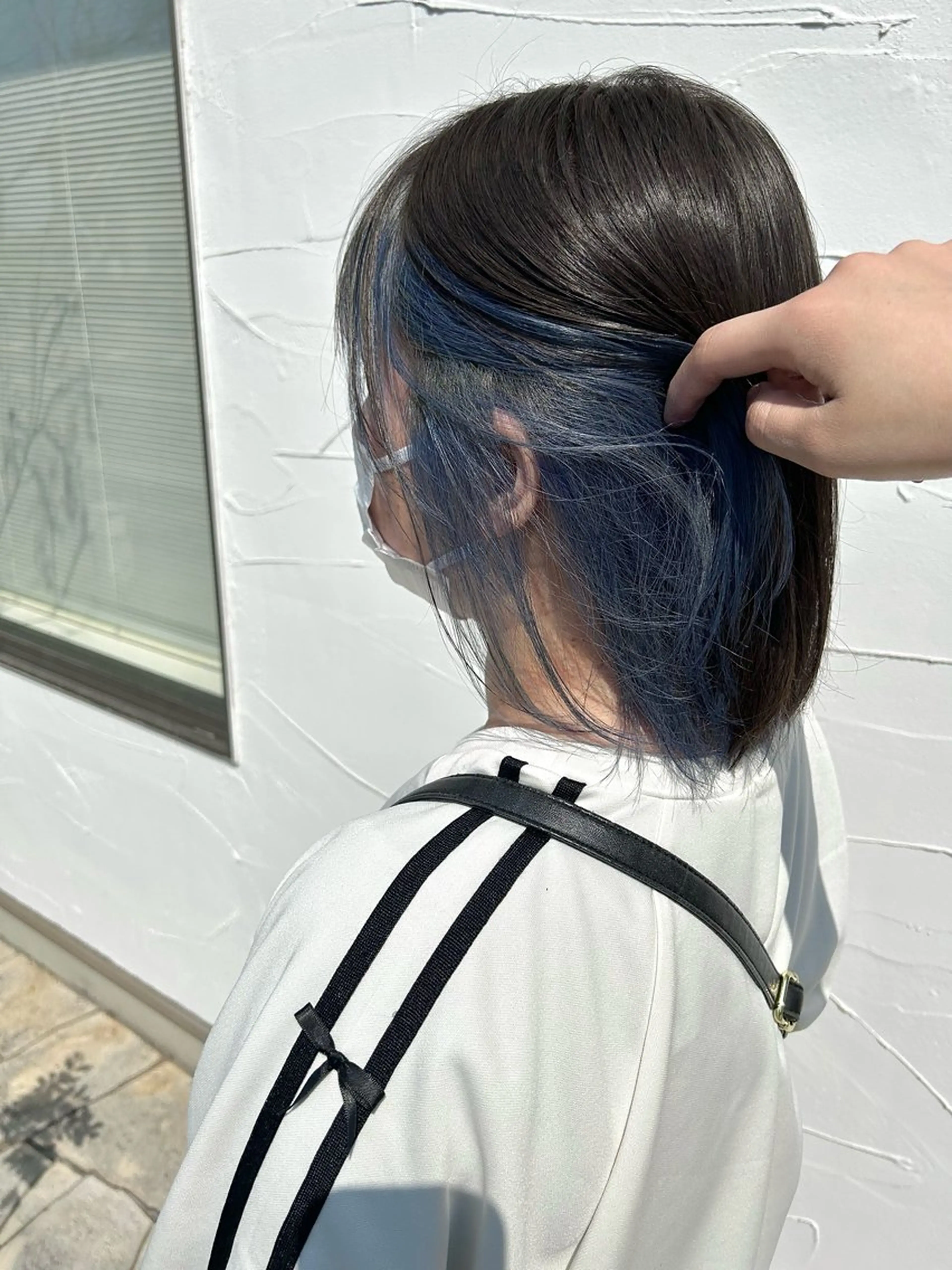 ミディアム 樋富 優香のヘアスタイル