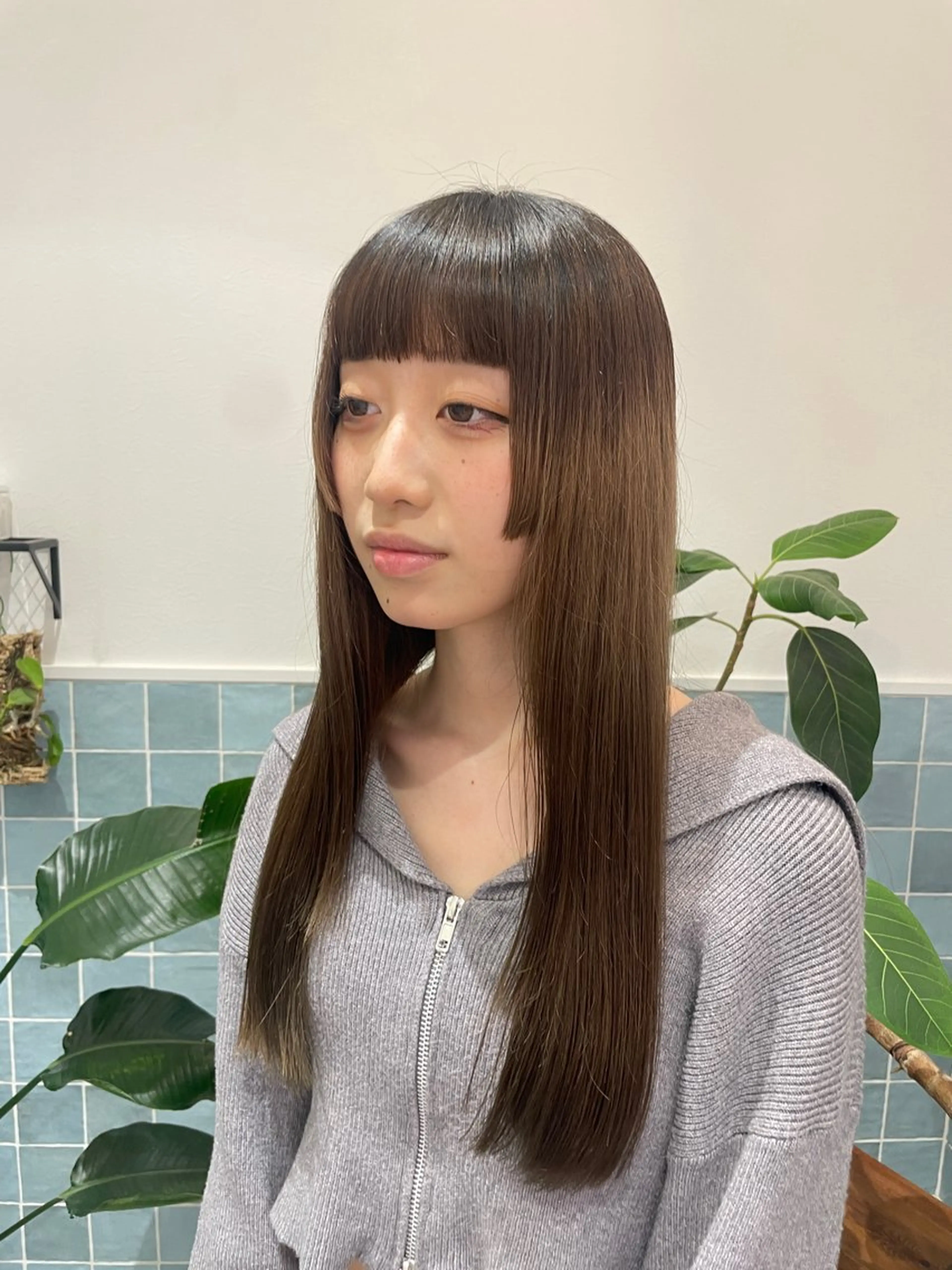 ロング 姫カット カット 🕊髪質改善 ストレート🕊まいのヘアスタイル